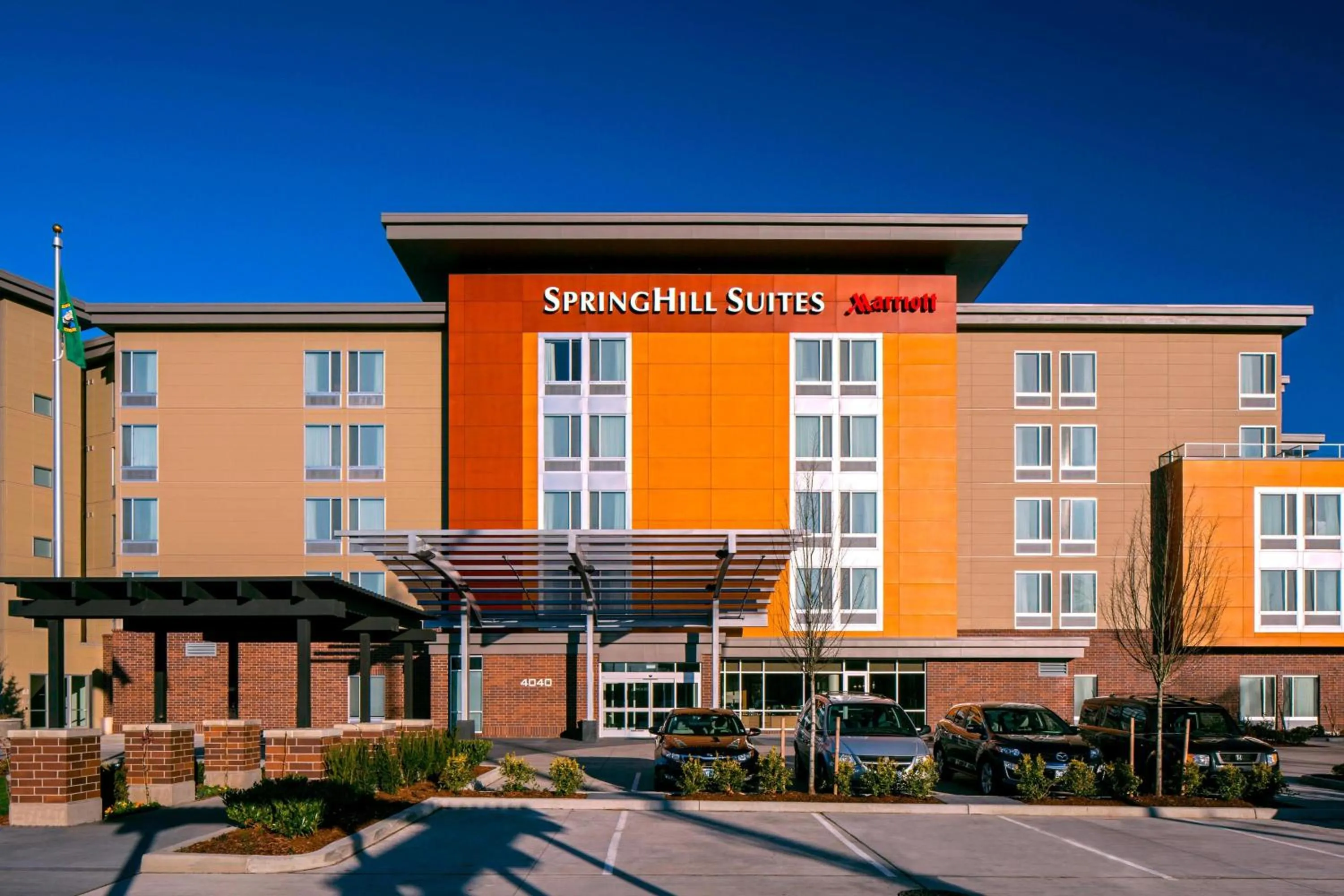 Property building in SpringHill Suites by Marriott Bellingham
