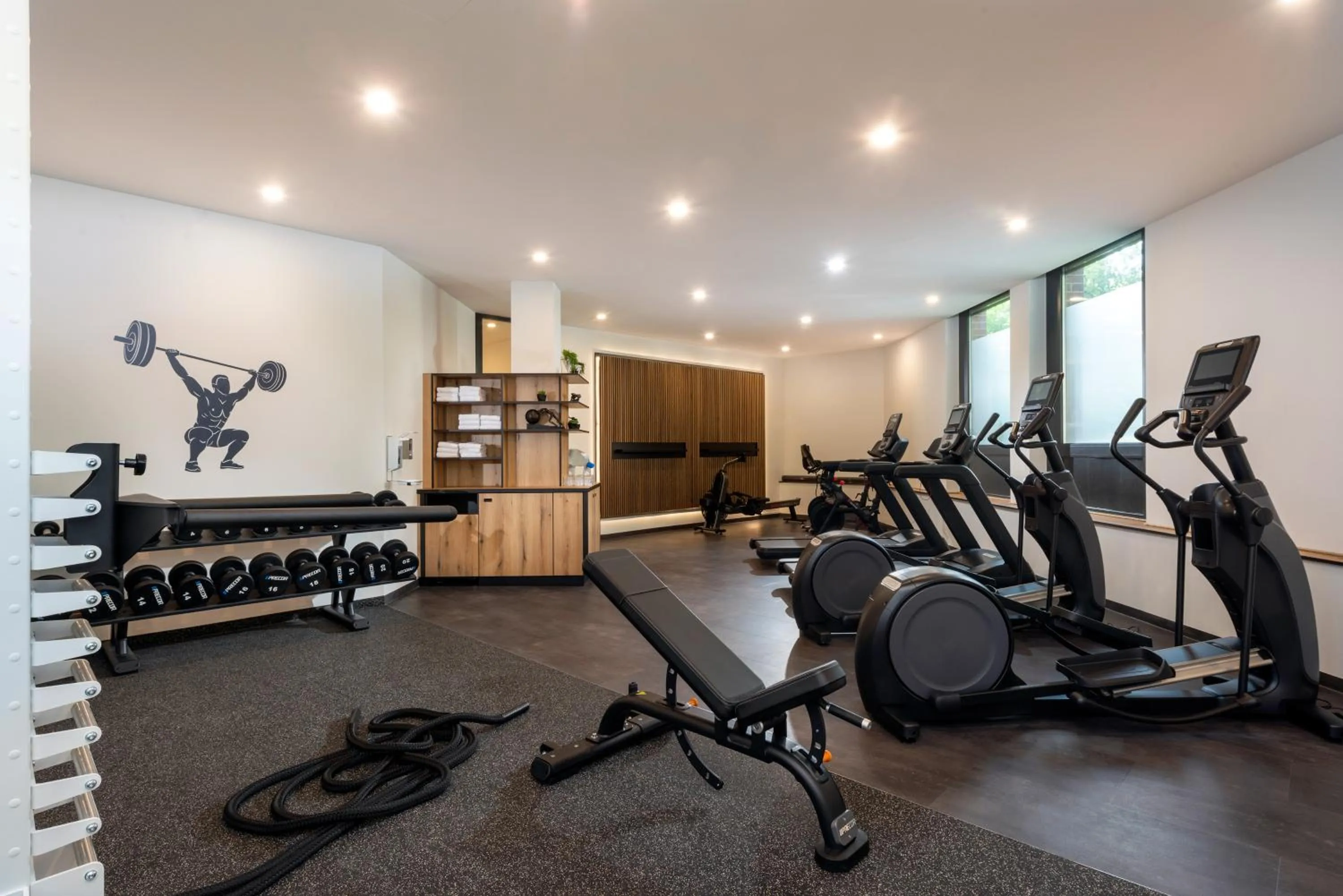 Fitness centre/facilities in Mövenpick Hotel Münster am Aasee