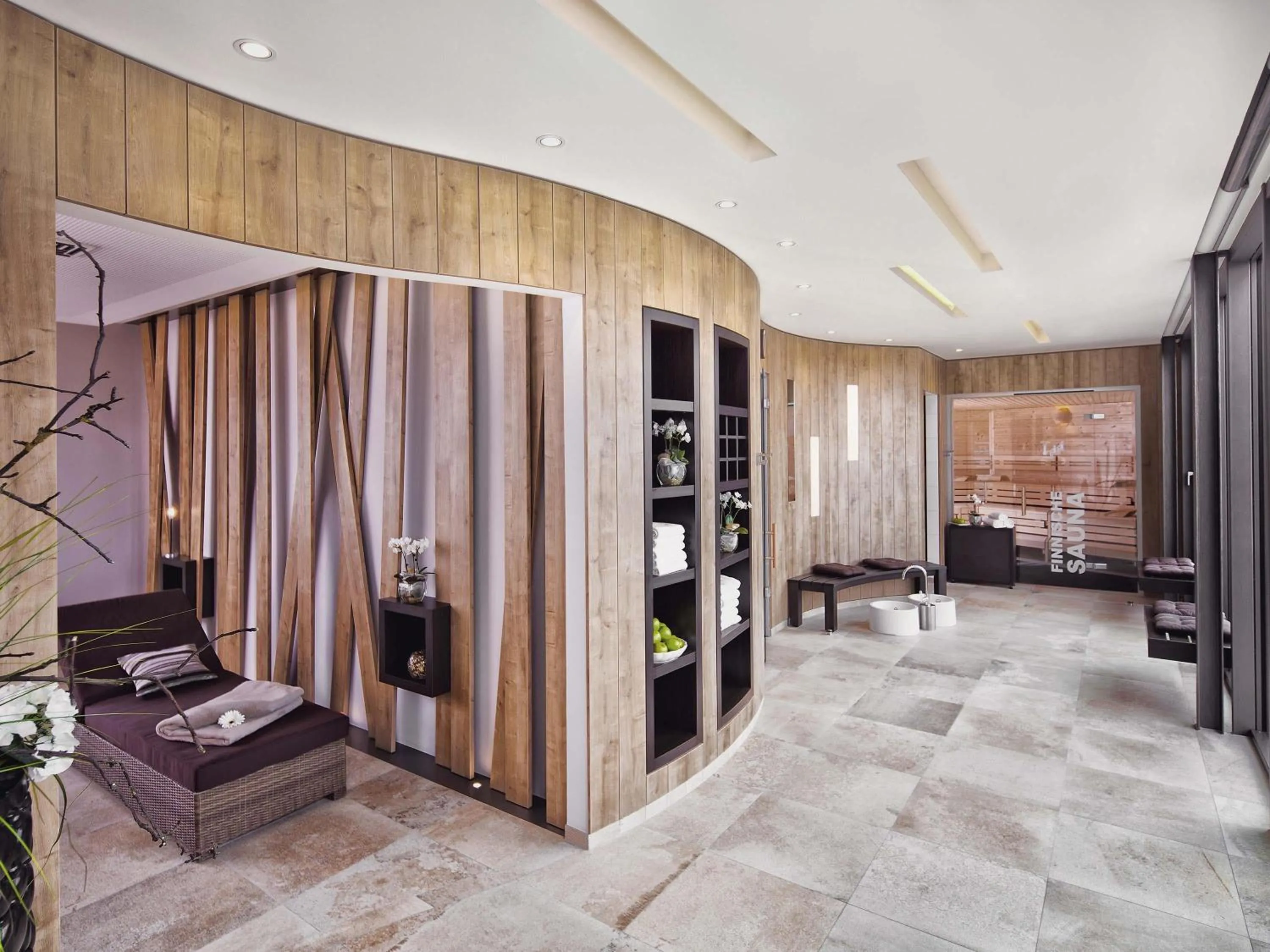 Spa and wellness centre/facilities in Mövenpick Hotel Münster am Aasee