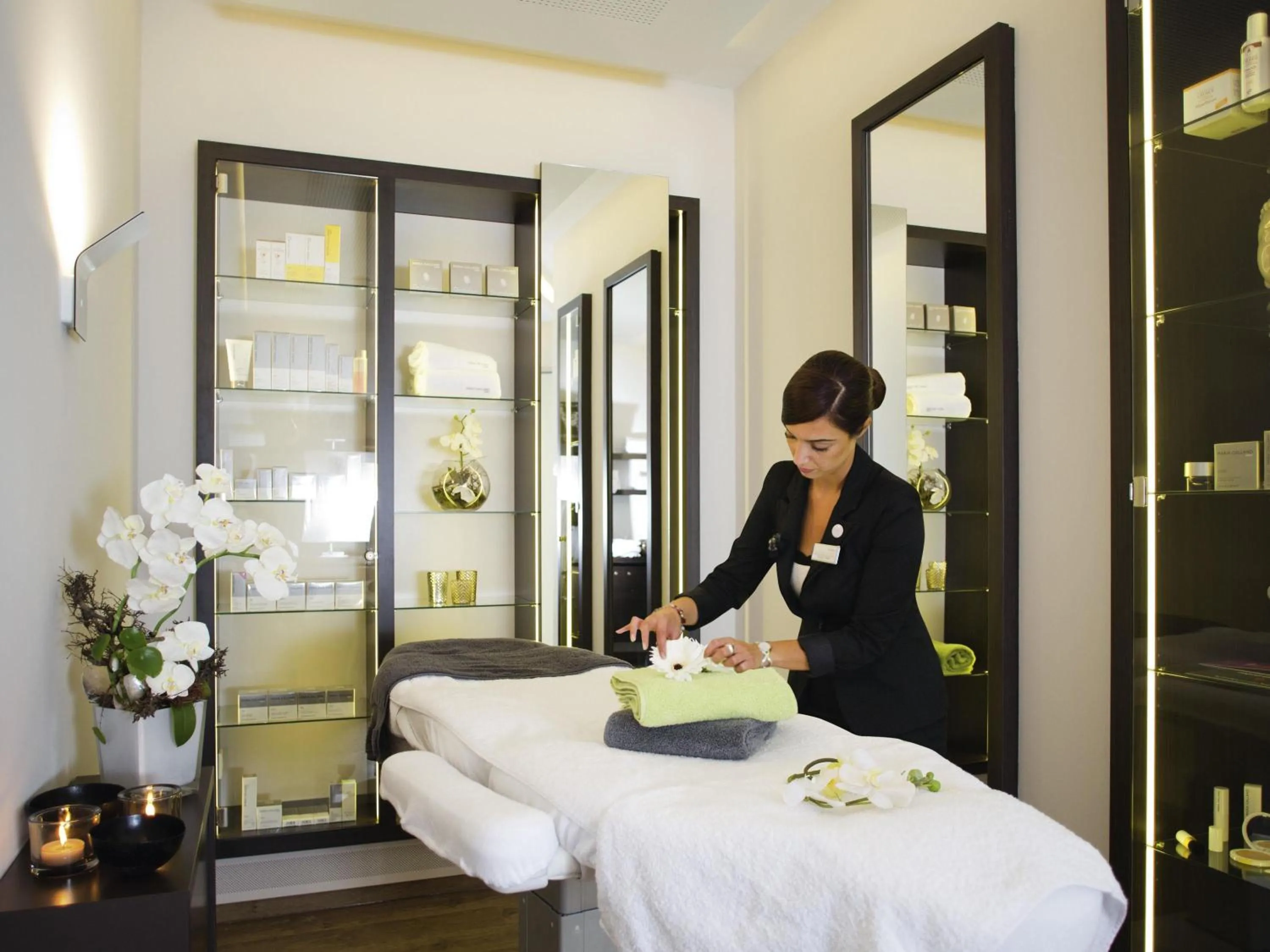 Spa and wellness centre/facilities in Mövenpick Hotel Münster am Aasee