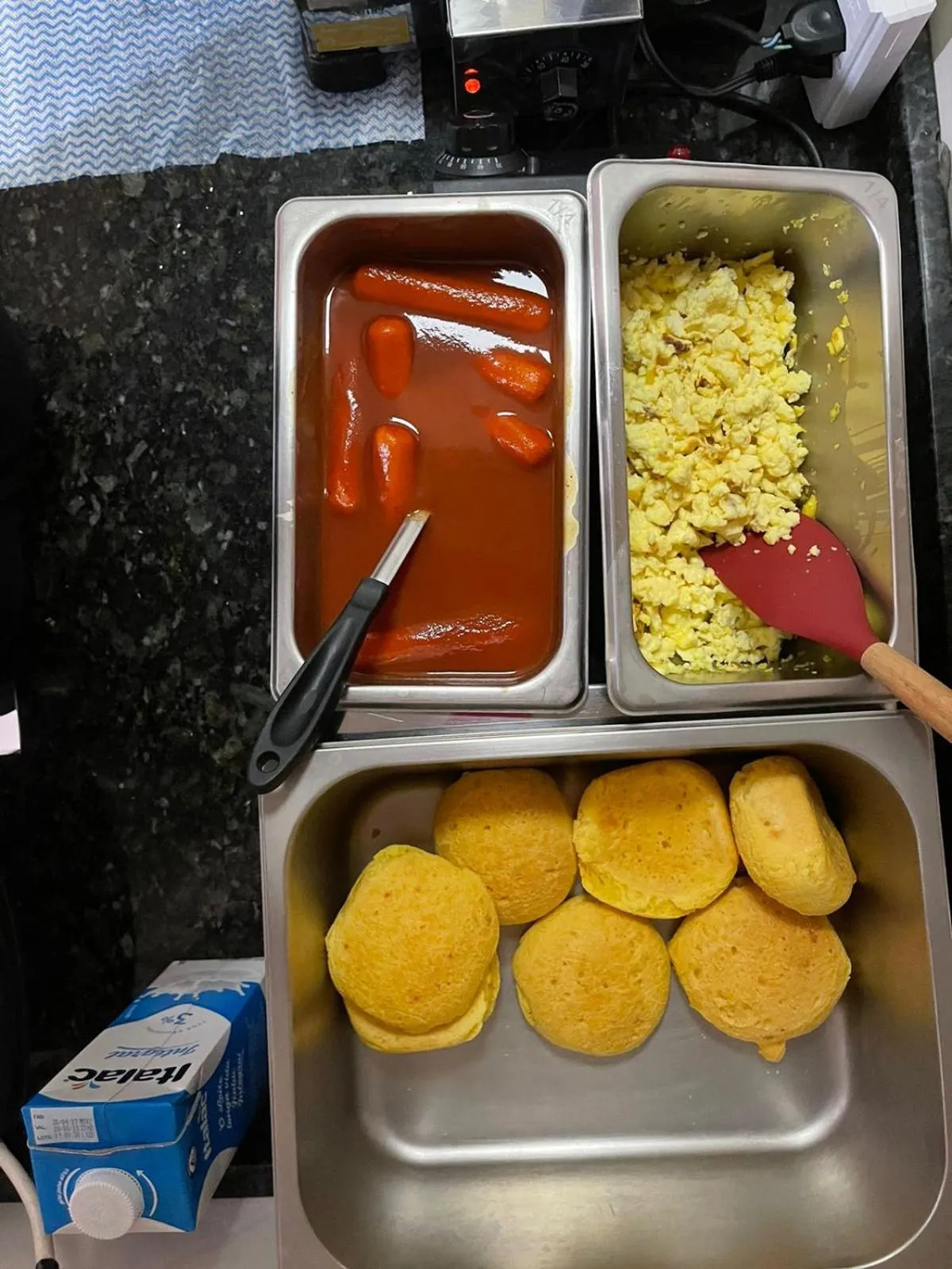 Breakfast in Hotel Carrão