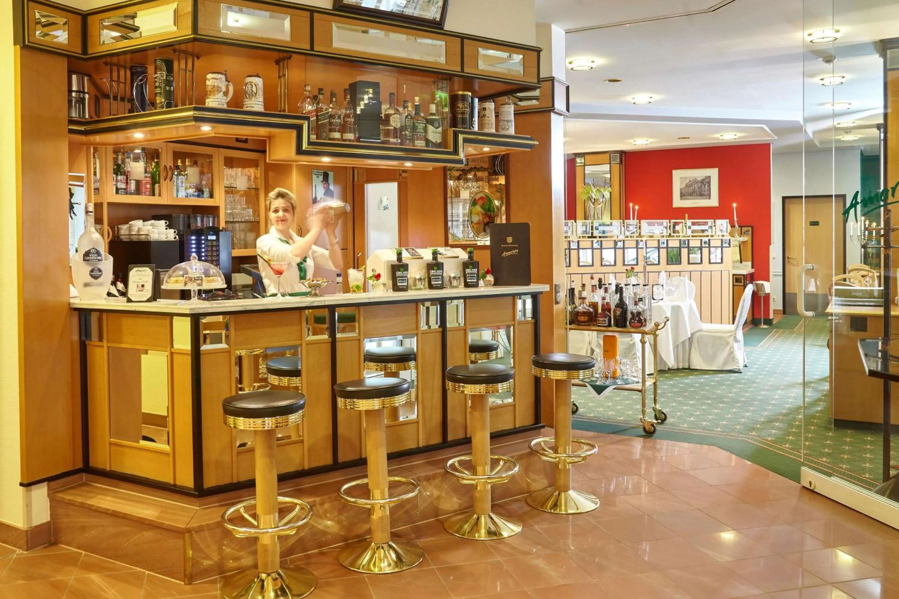 Restaurant/places to eat in Balance Hotel Leipzig Alte Messe