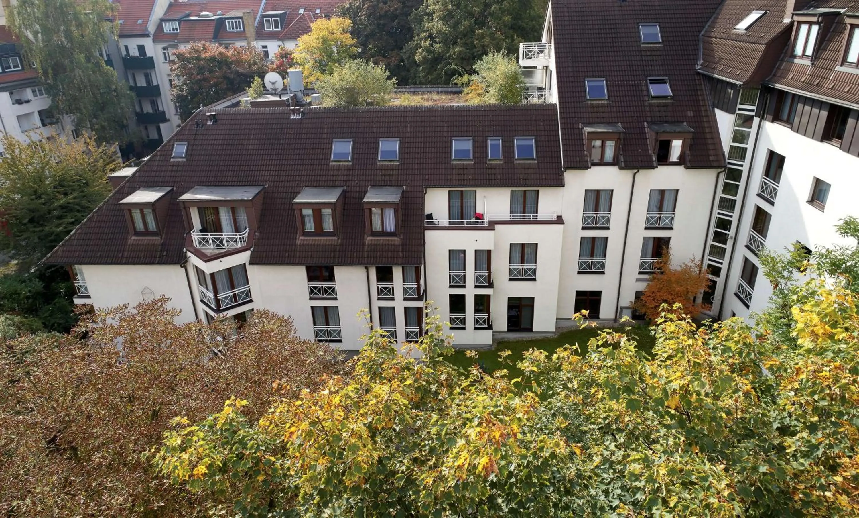 Property building in Balance Hotel Leipzig Alte Messe