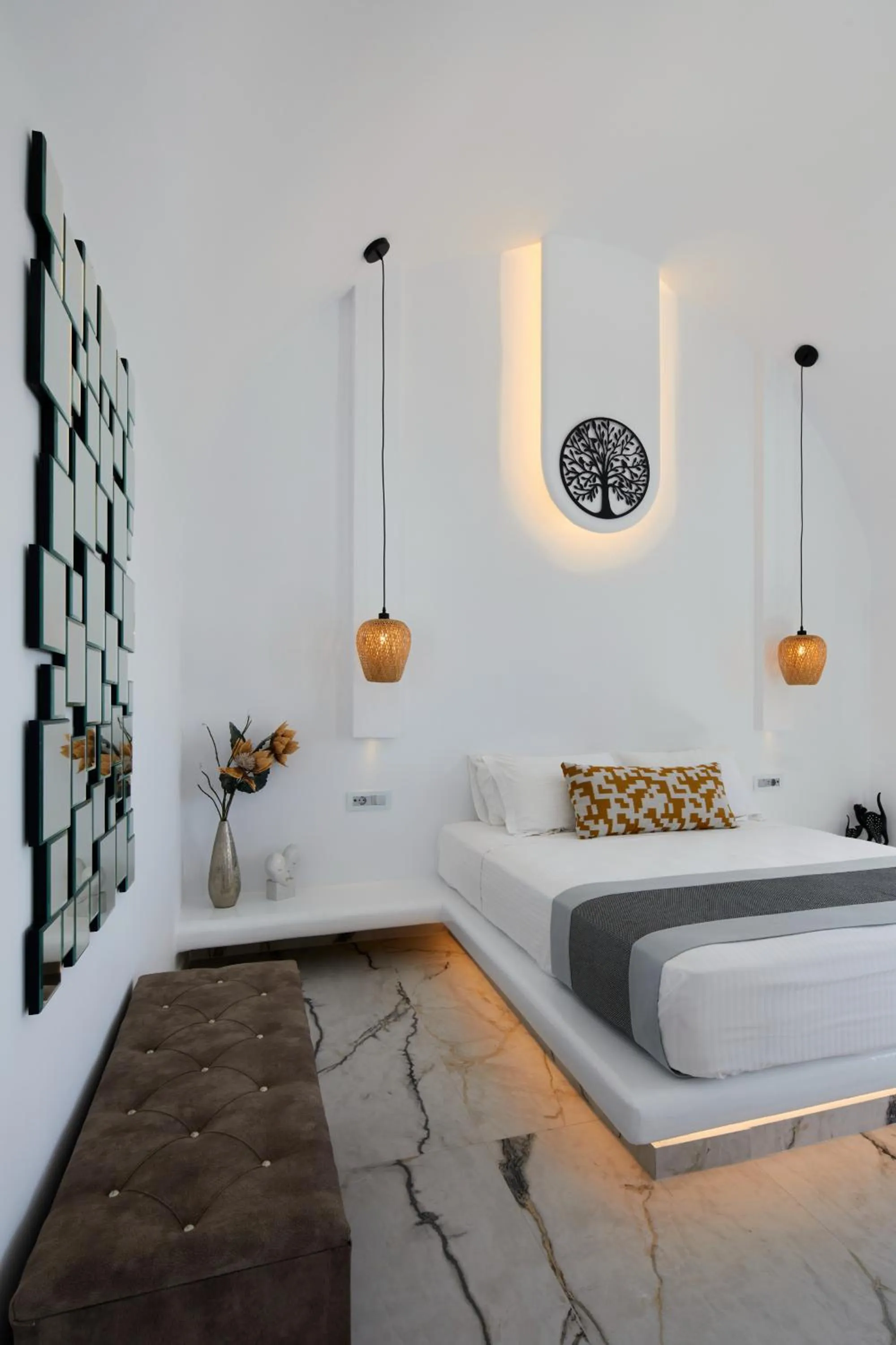 Bed in Allure Breeze Suites