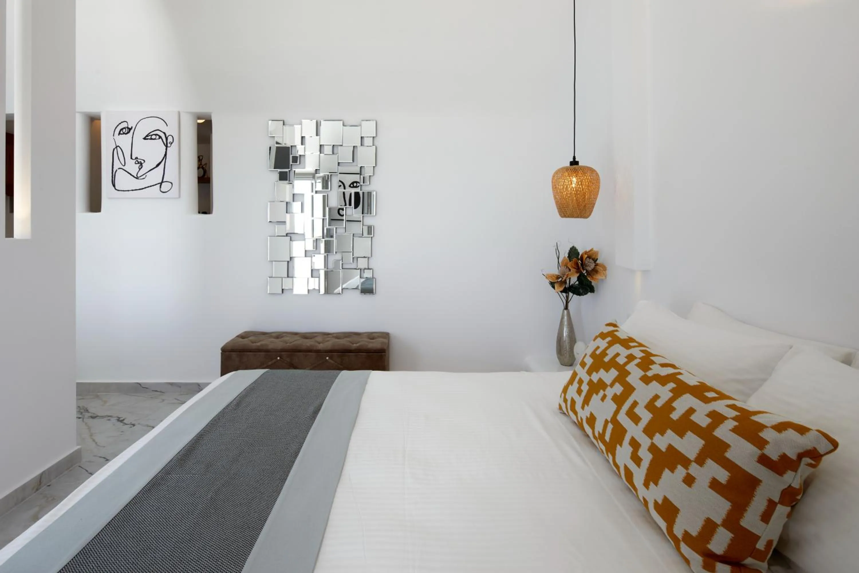 Bed in Allure Breeze Suites