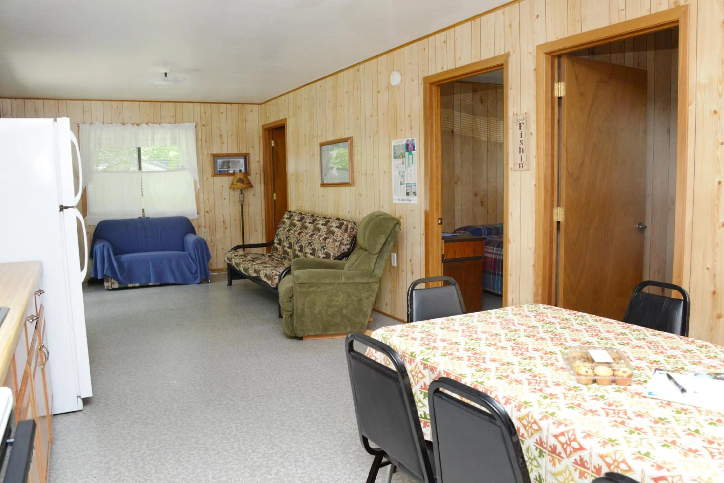 Living room in Riverside Resort