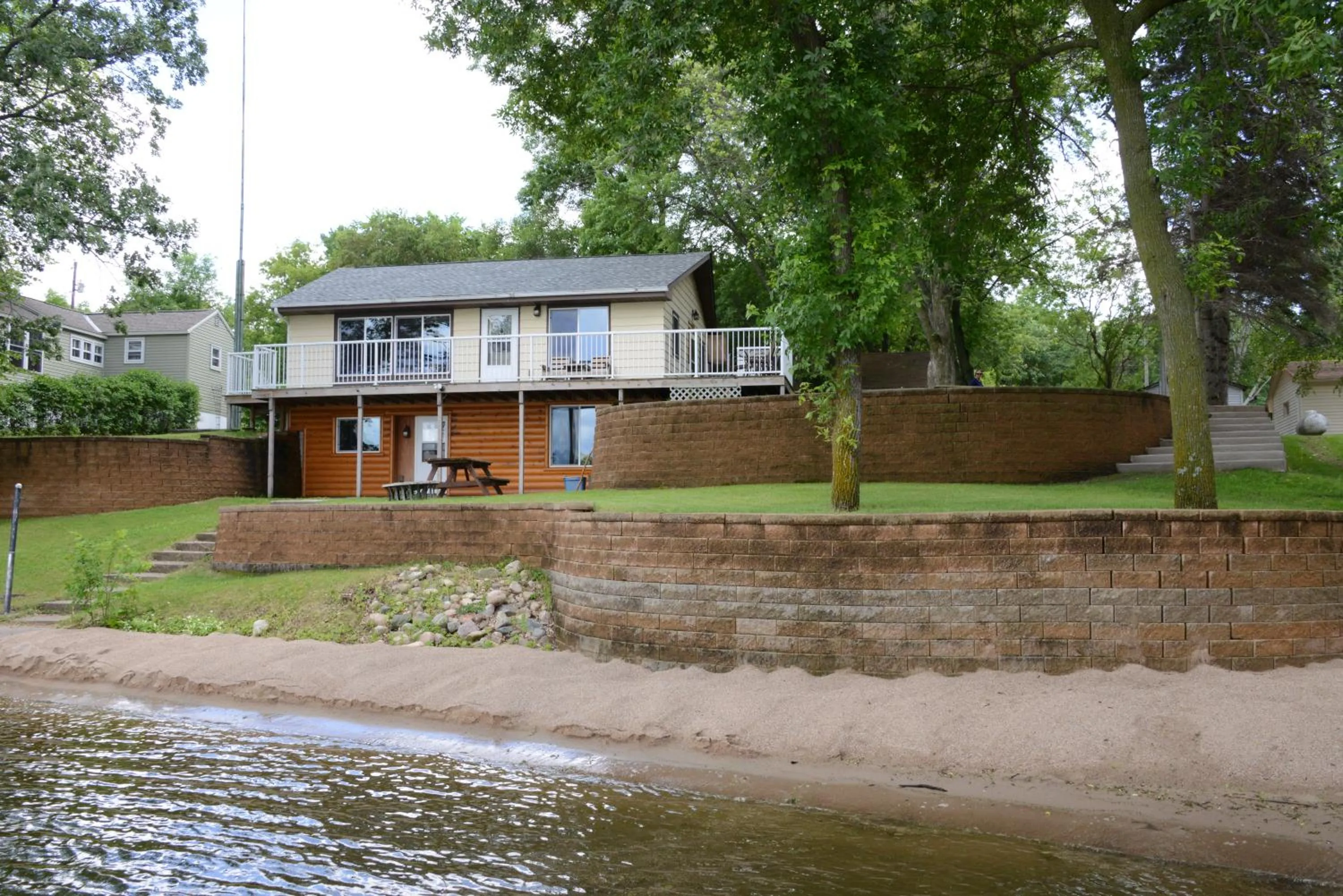 Patio in Riverside Resort