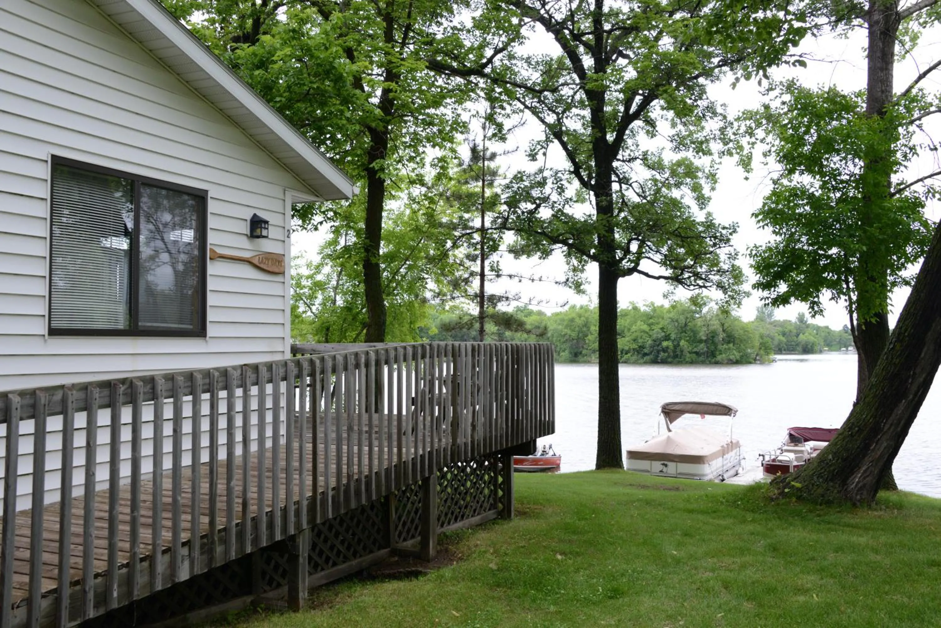 Patio in Riverside Resort
