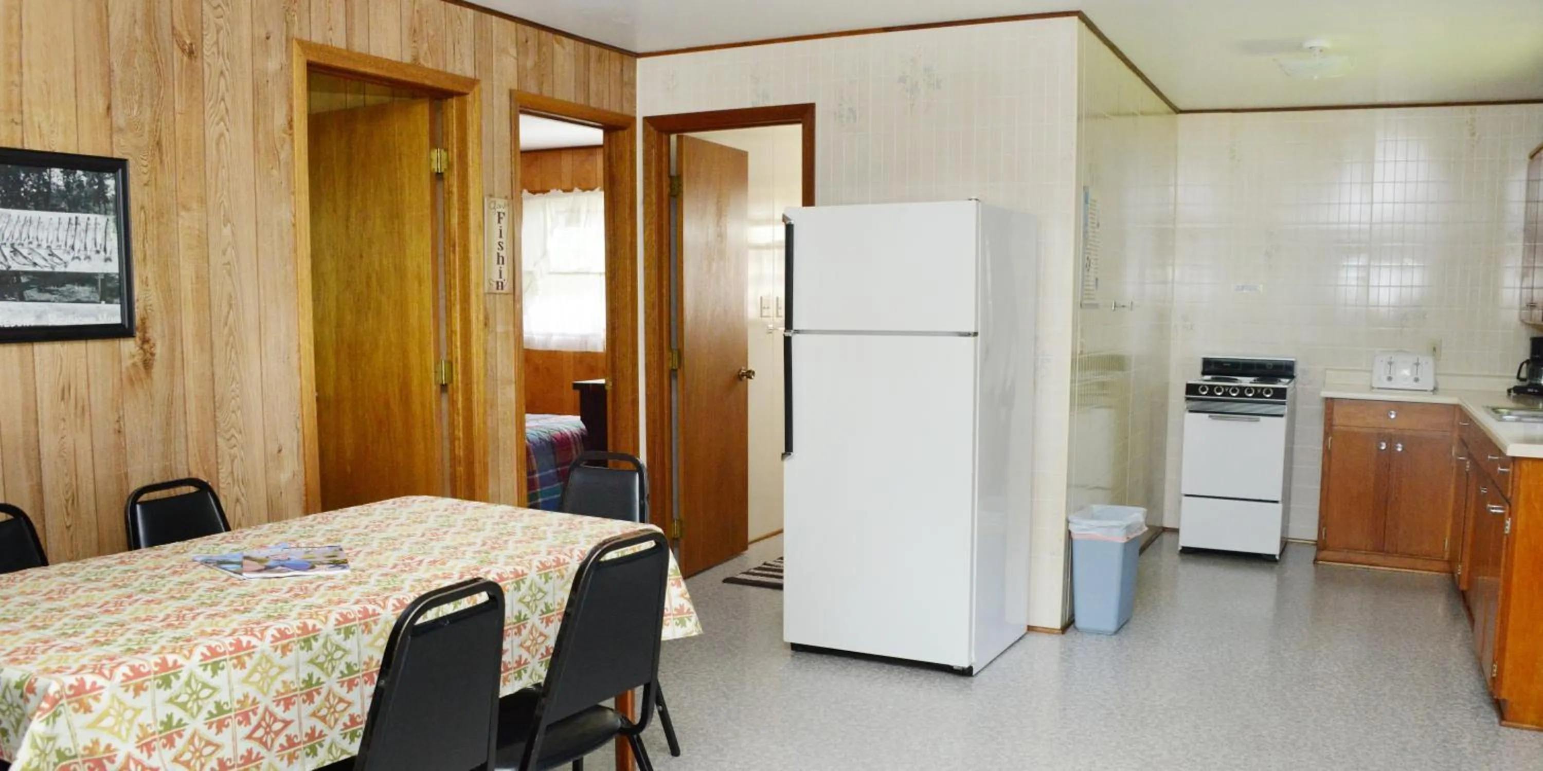 Kitchen or kitchenette in Riverside Resort