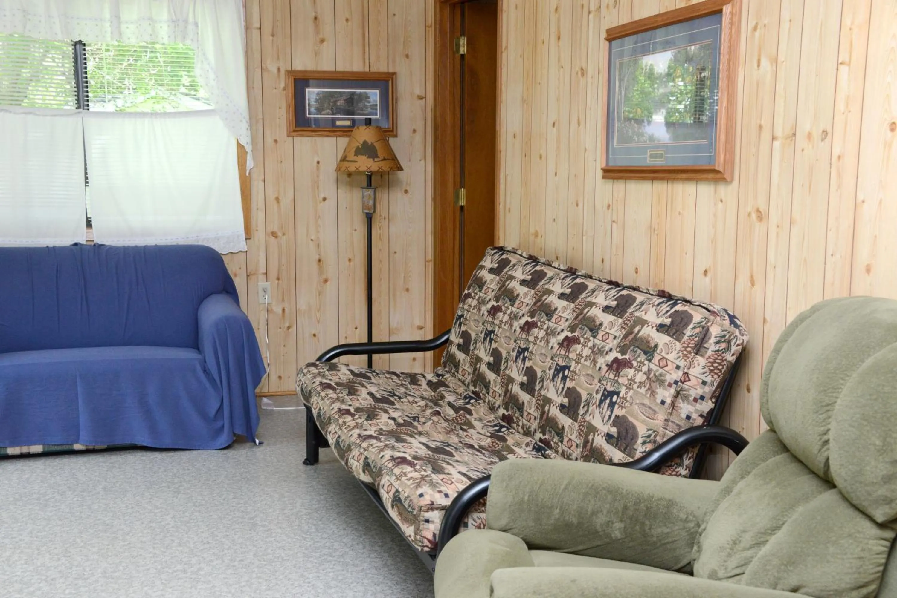Living room in Riverside Resort