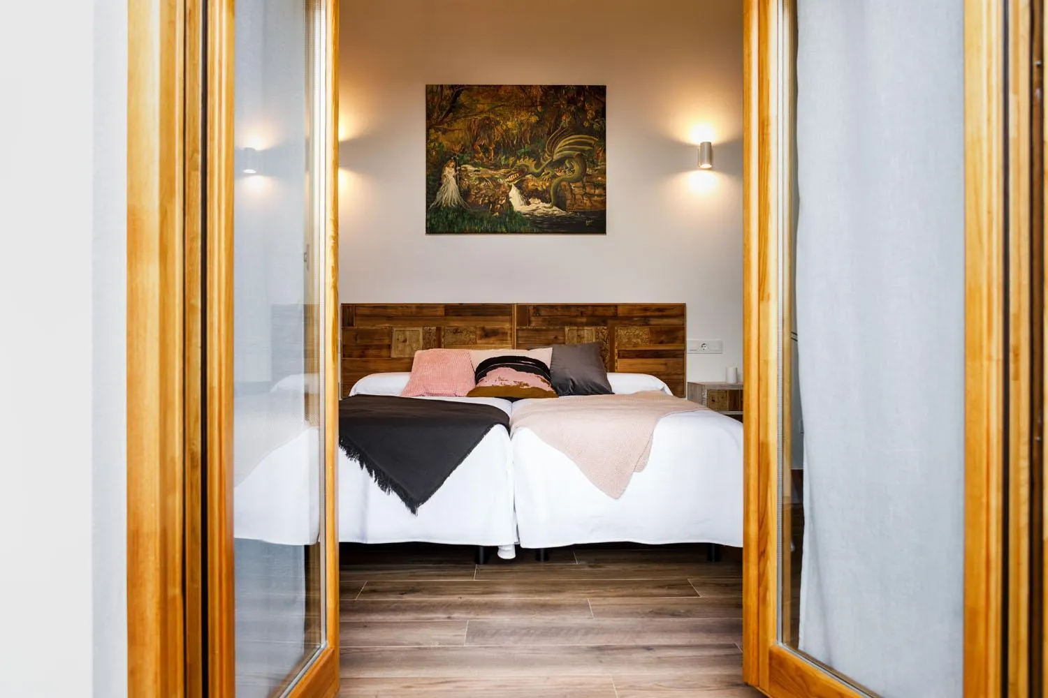 Bedroom, Bed in Posada rural Fuente Juliana