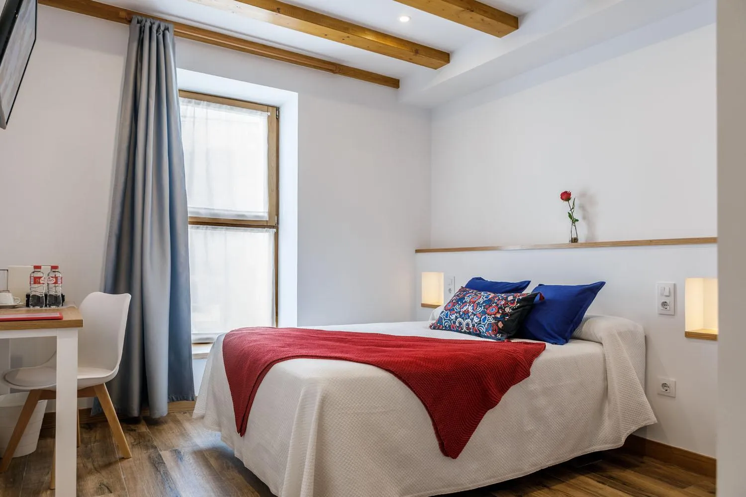 Bedroom, Bed in Posada rural Fuente Juliana