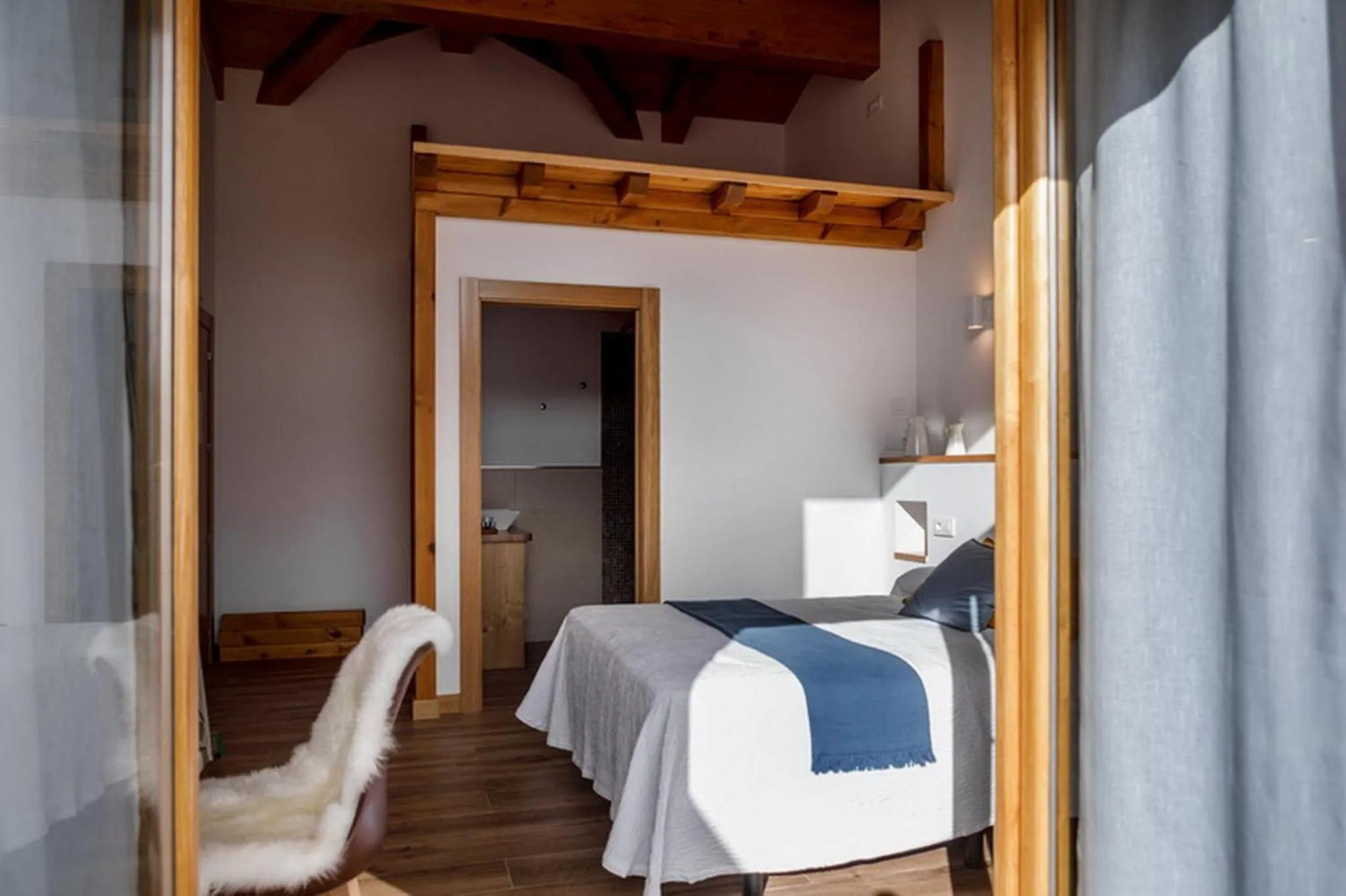 Bedroom, Bed in Posada rural Fuente Juliana