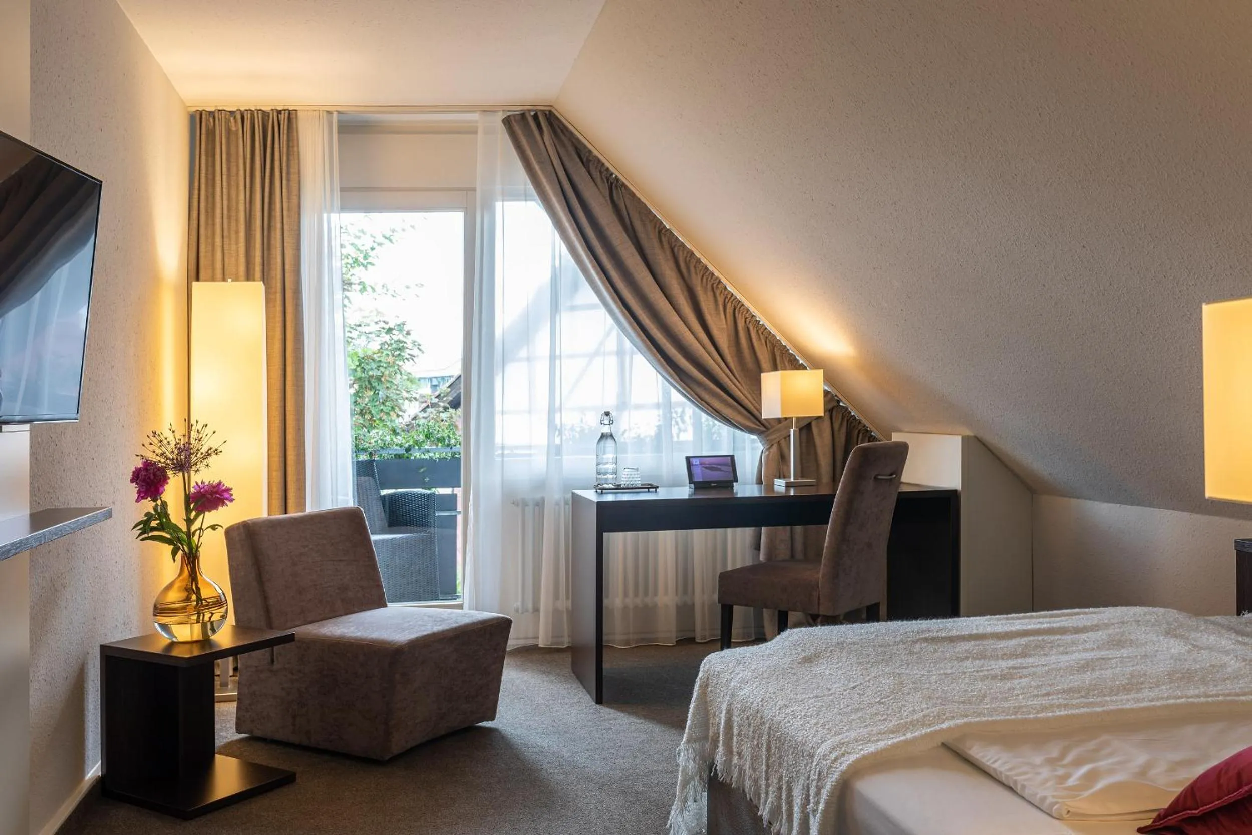 Photo of the whole room, Bed in Ganter Hotel & Restaurant Mohren