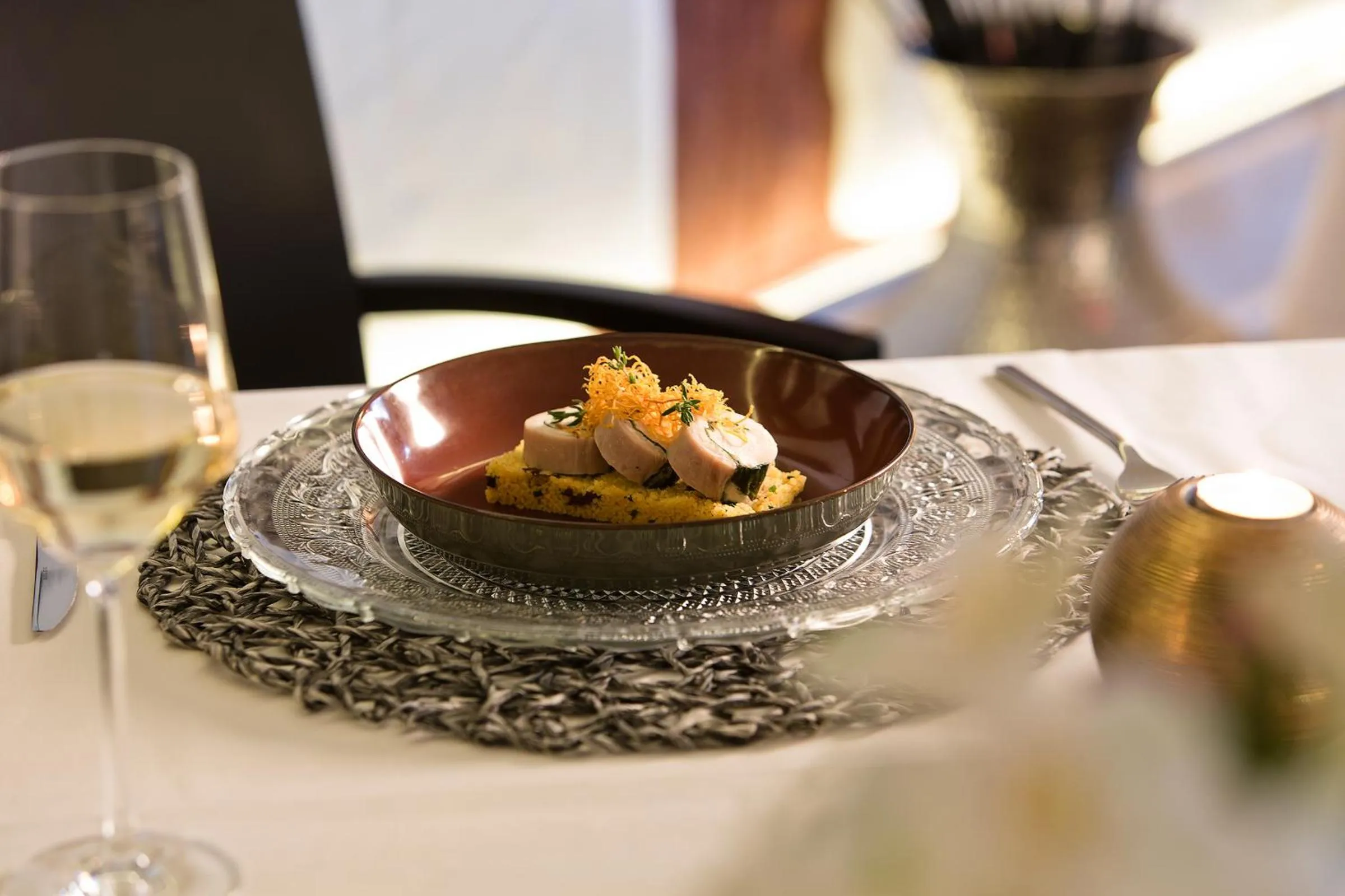 Food close-up in Ganter Hotel & Restaurant Mohren