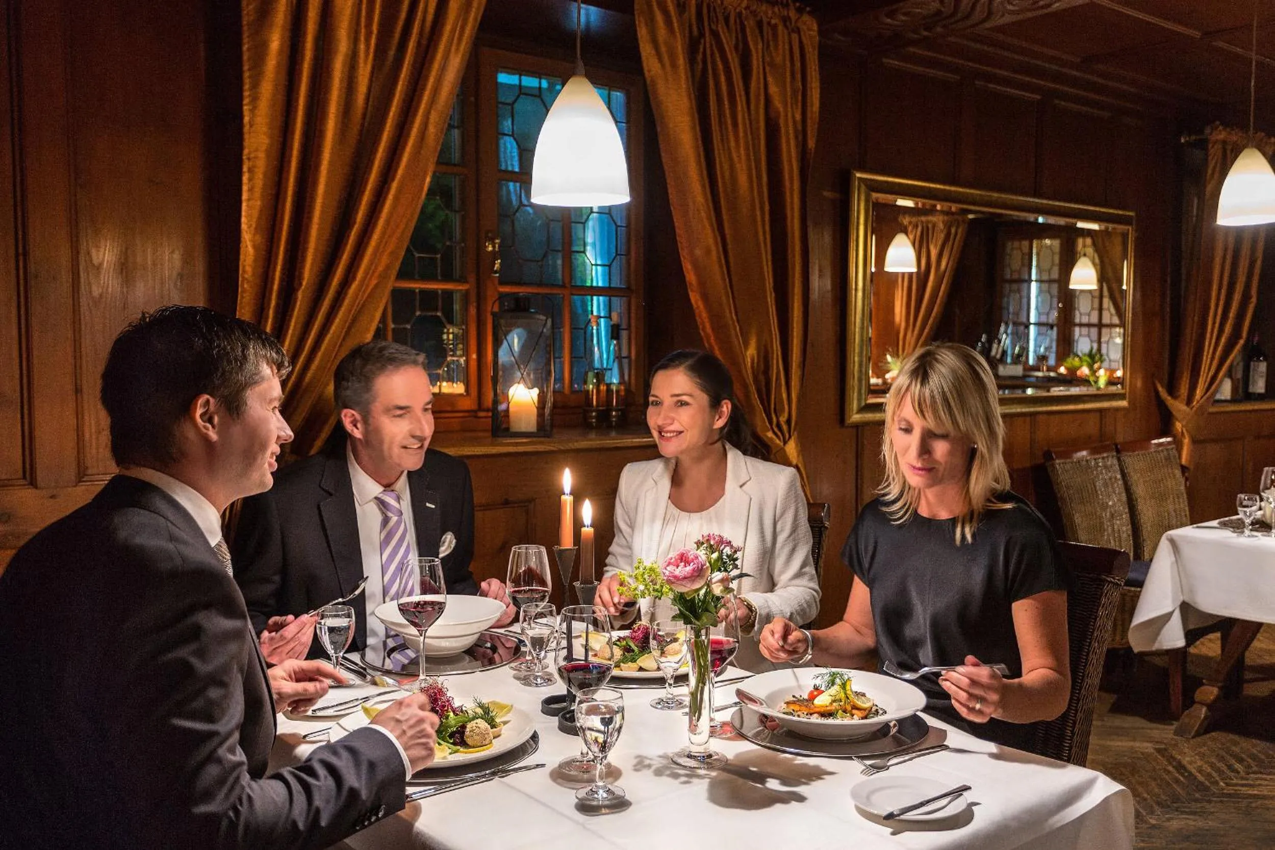 Dinner in Ganter Hotel & Restaurant Mohren