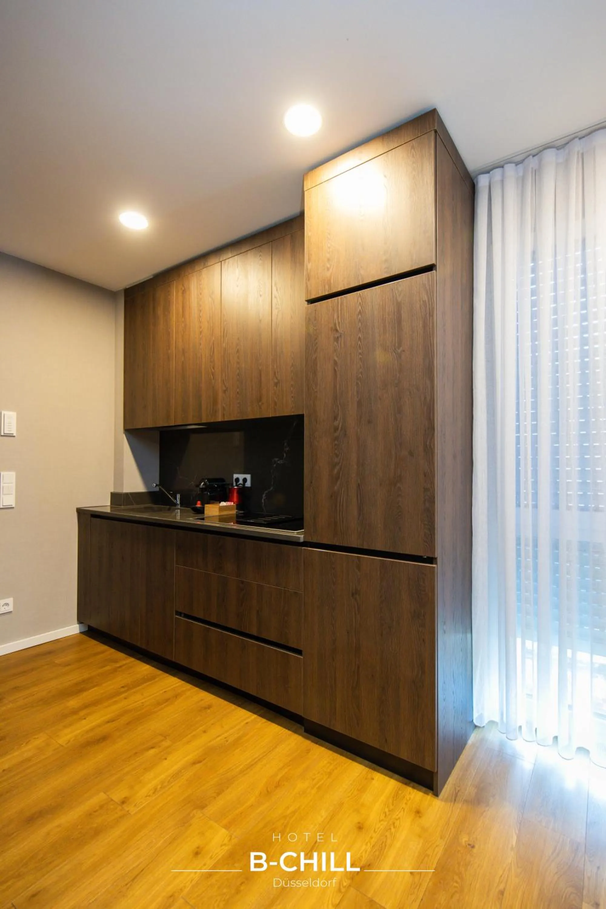 Kitchen or kitchenette in B-Chill Düsseldorf