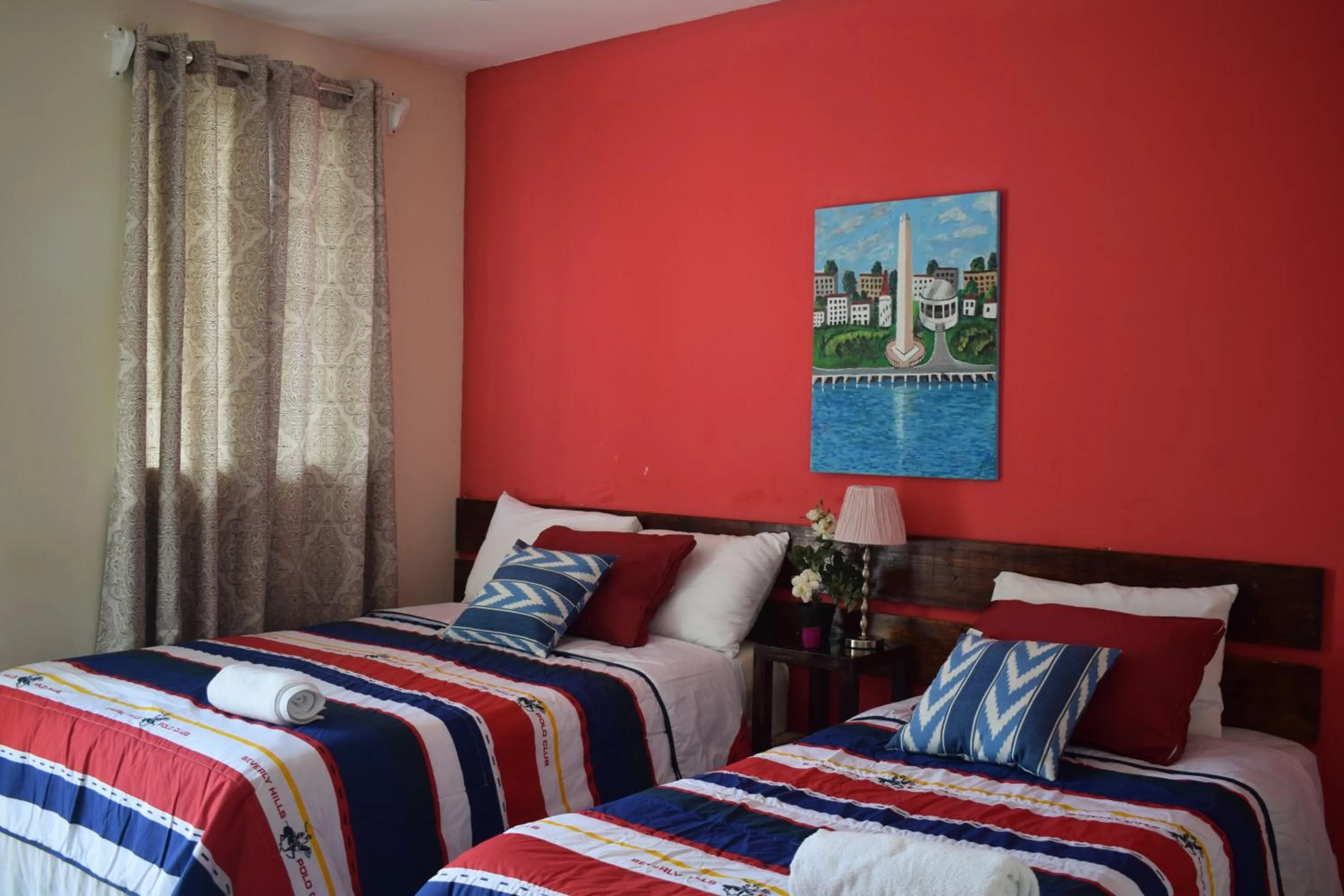 Bed in Mansion Giahn Bed & Breakfast