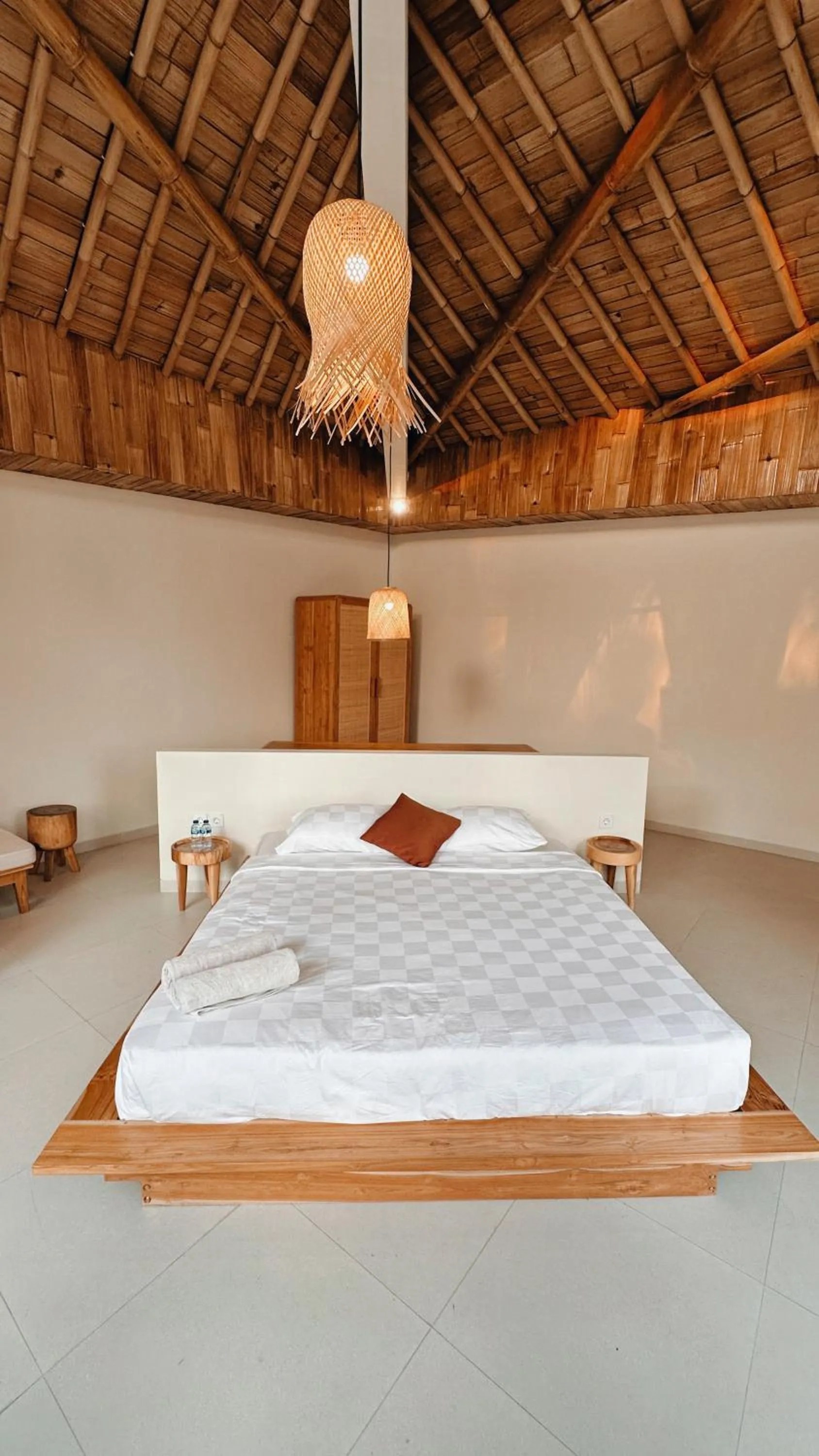 Bed in Capila Villa Bali