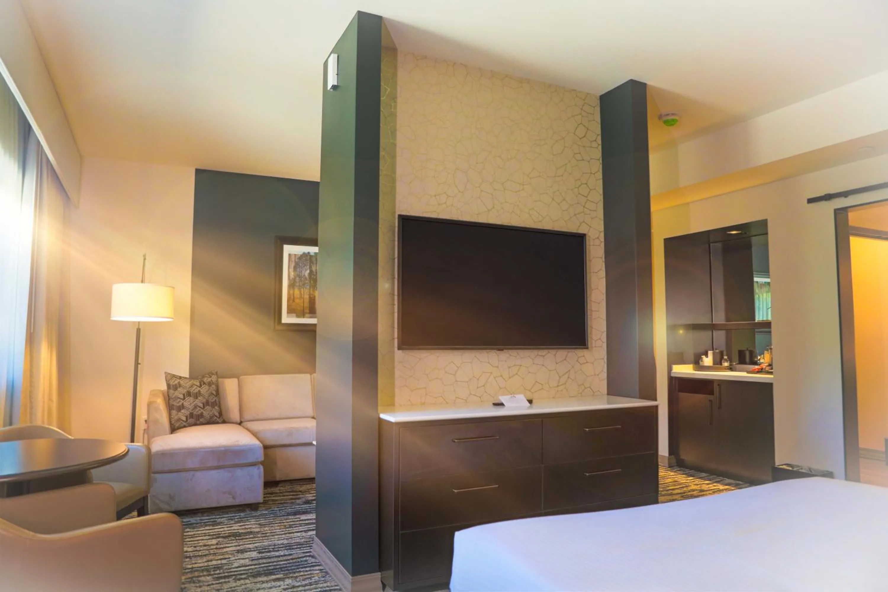 Bed in The Hotel at Black Oak Casino Resort