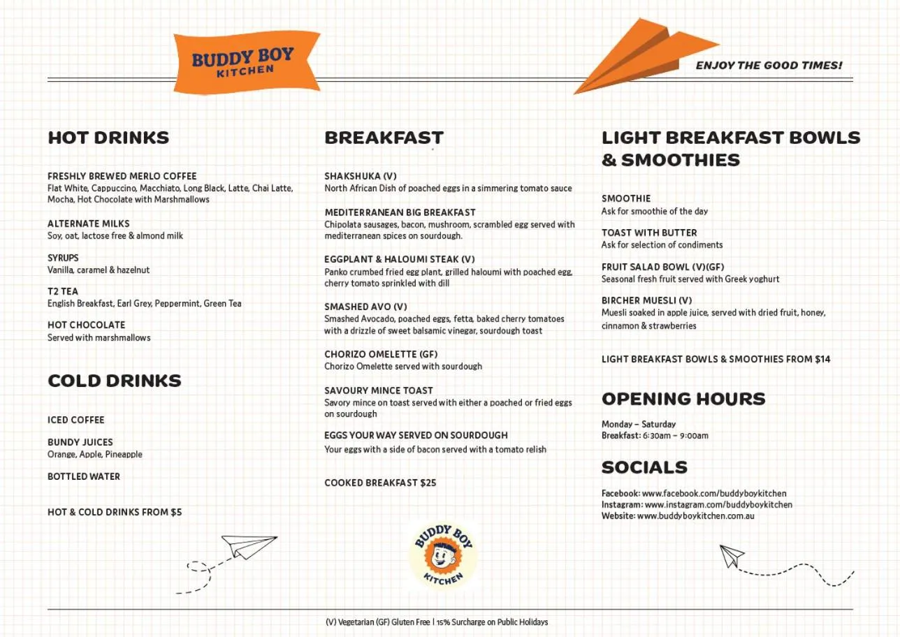 Restaurant/places to eat in Sugar Country Motor Inn