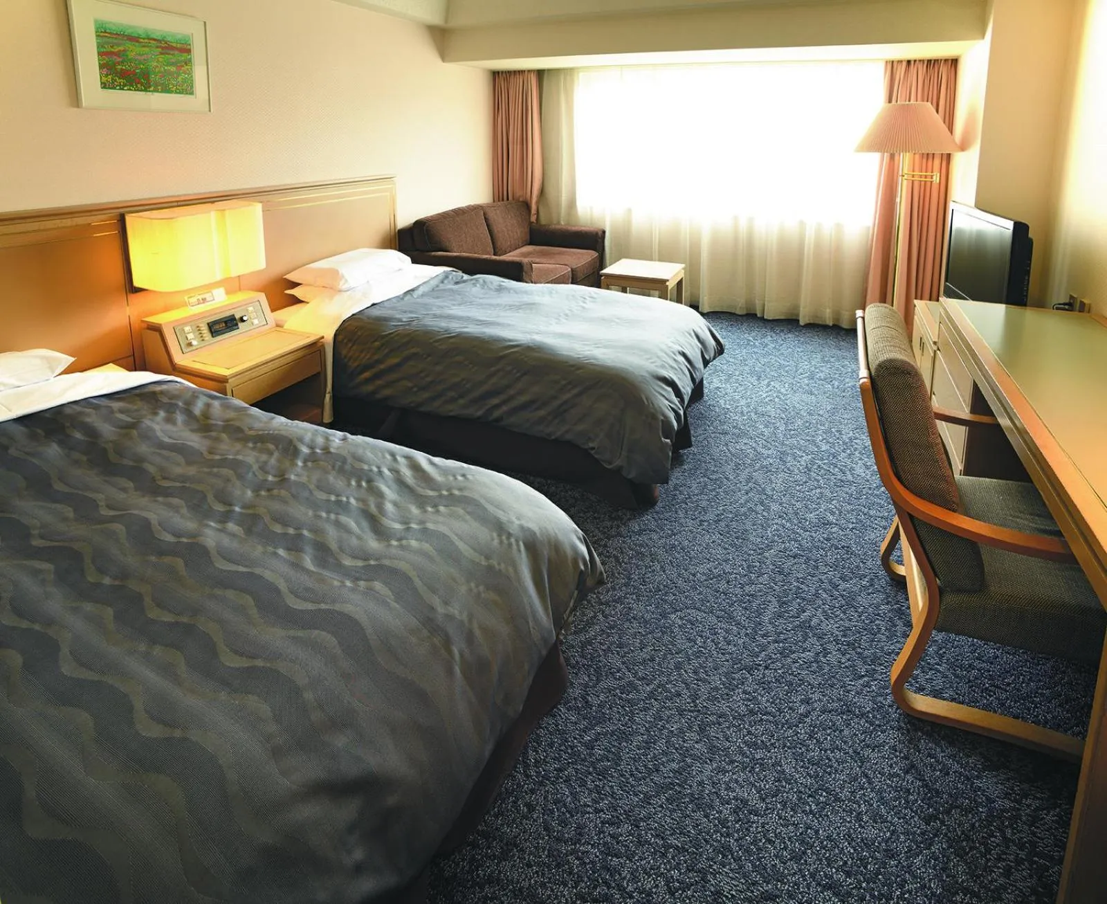 Bed in Bandai Silver Hotel