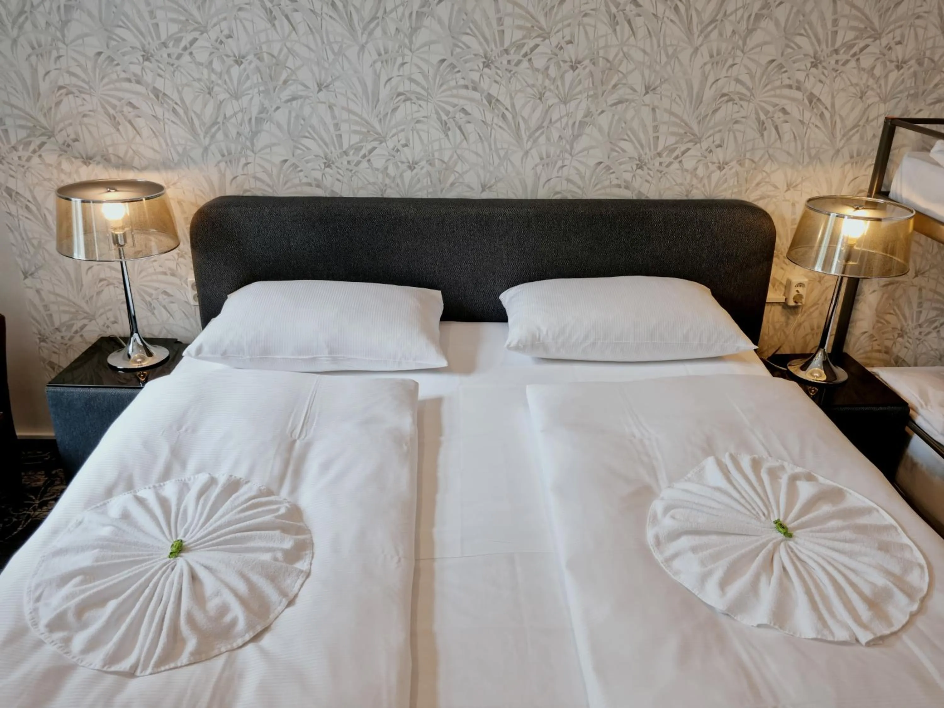 Bed in Hotel Gasteiner Hof