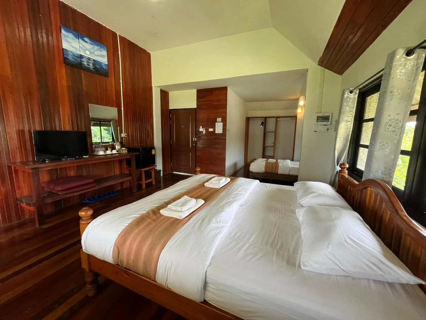 Bedroom, Bed in The Chevalley Beach Resort