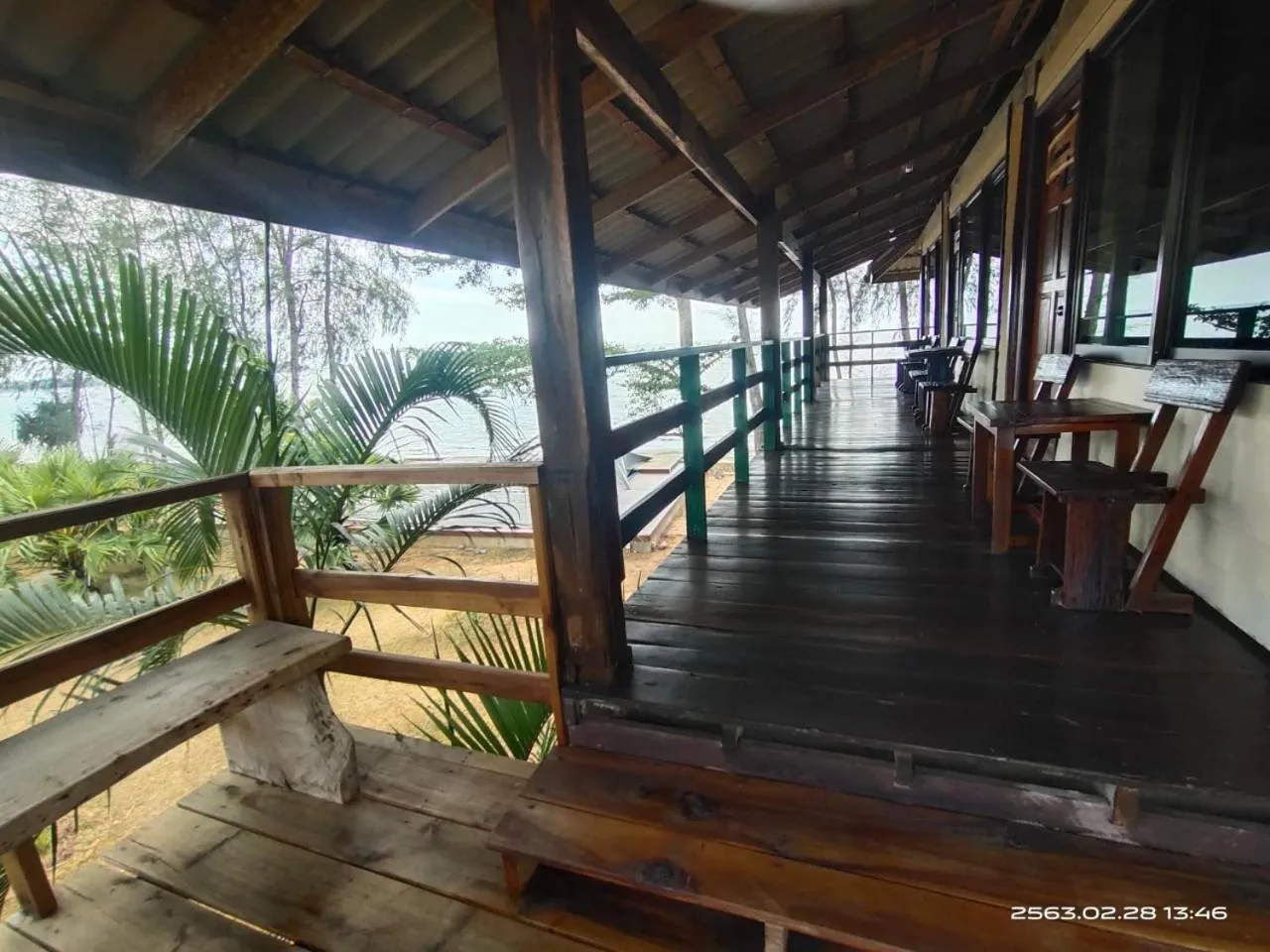 Balcony/Terrace in The Chevalley Beach Resort