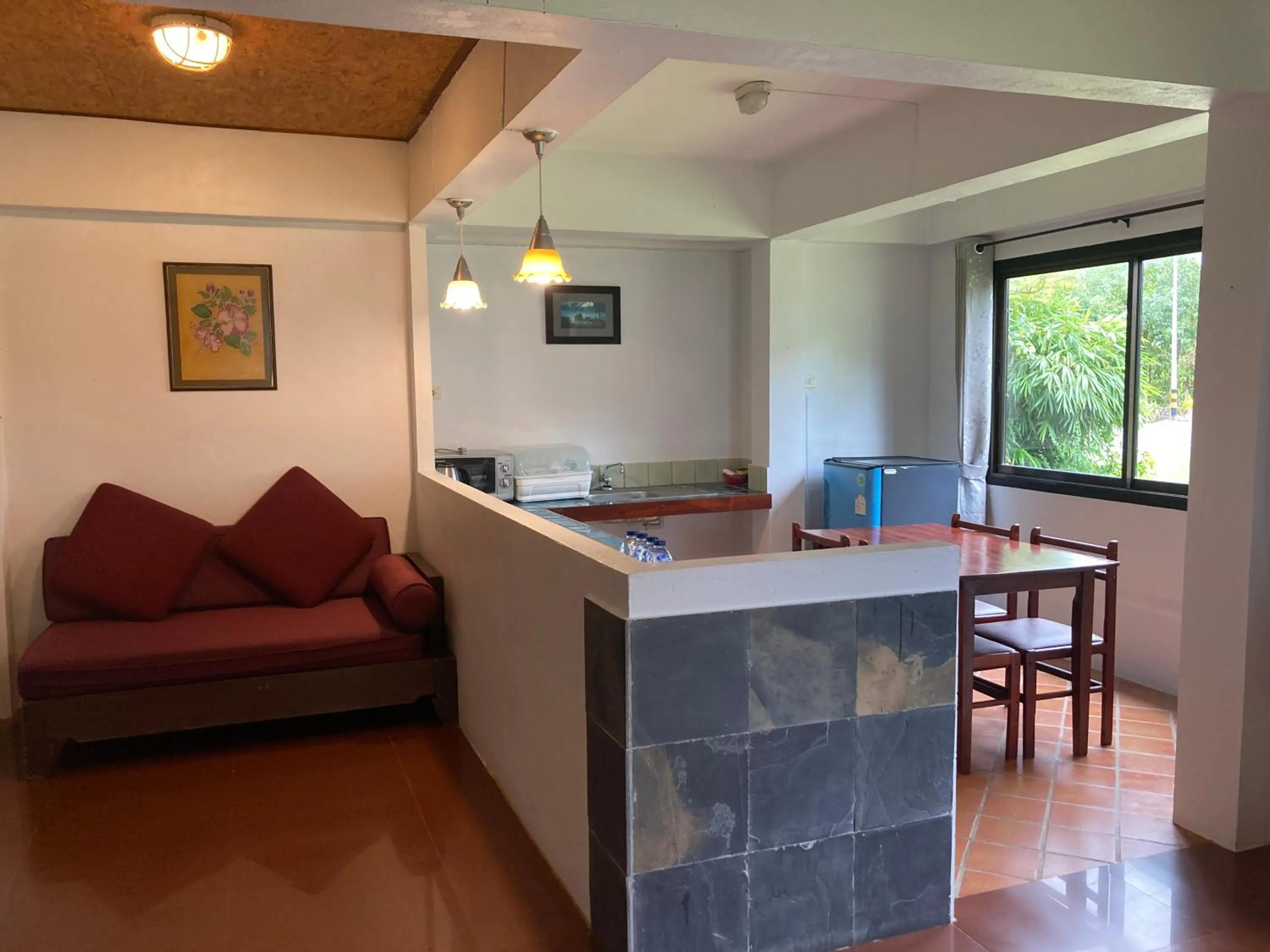 Kitchen or kitchenette in The Chevalley Beach Resort