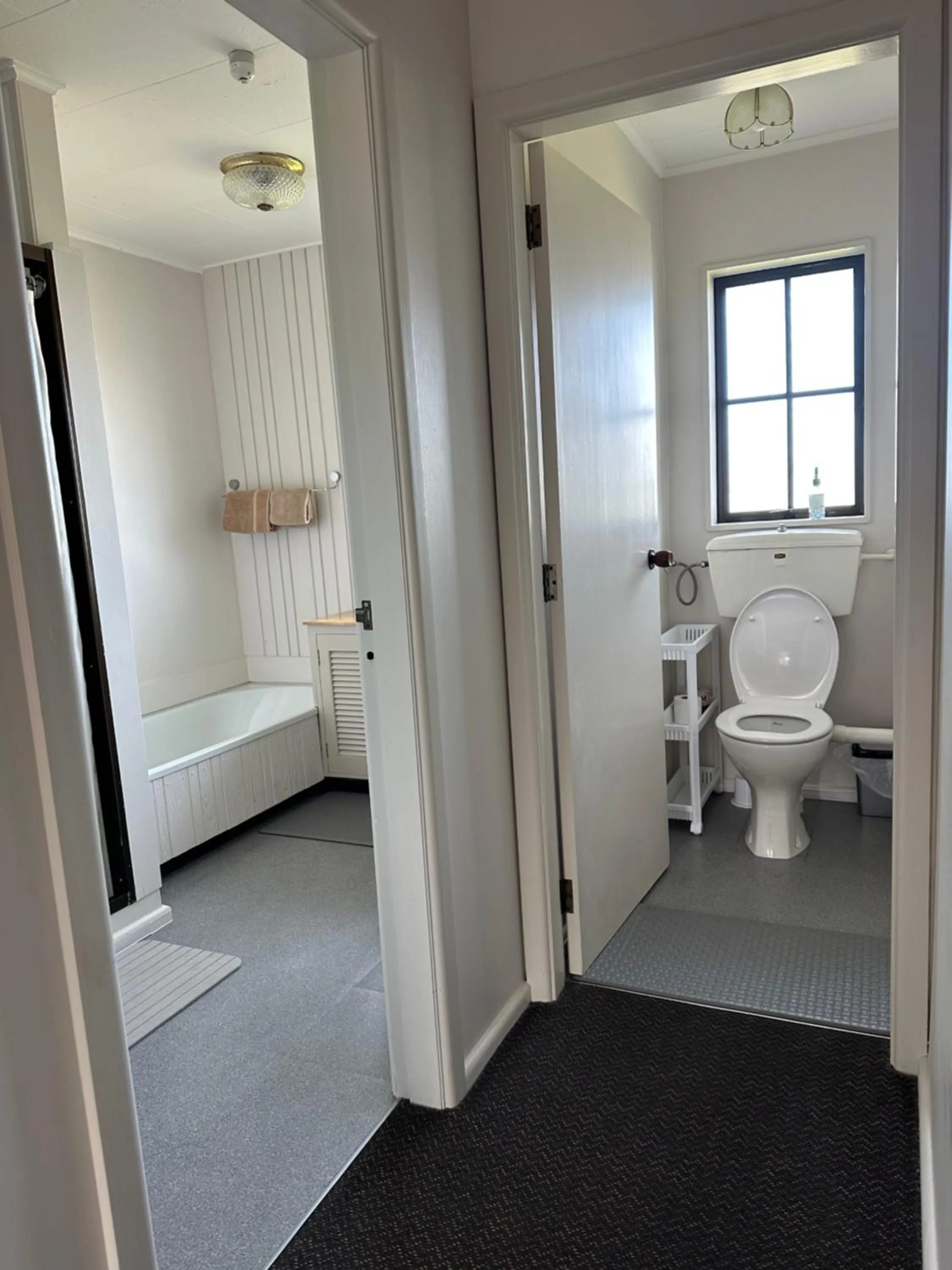 Toilet in Cherylea Motel