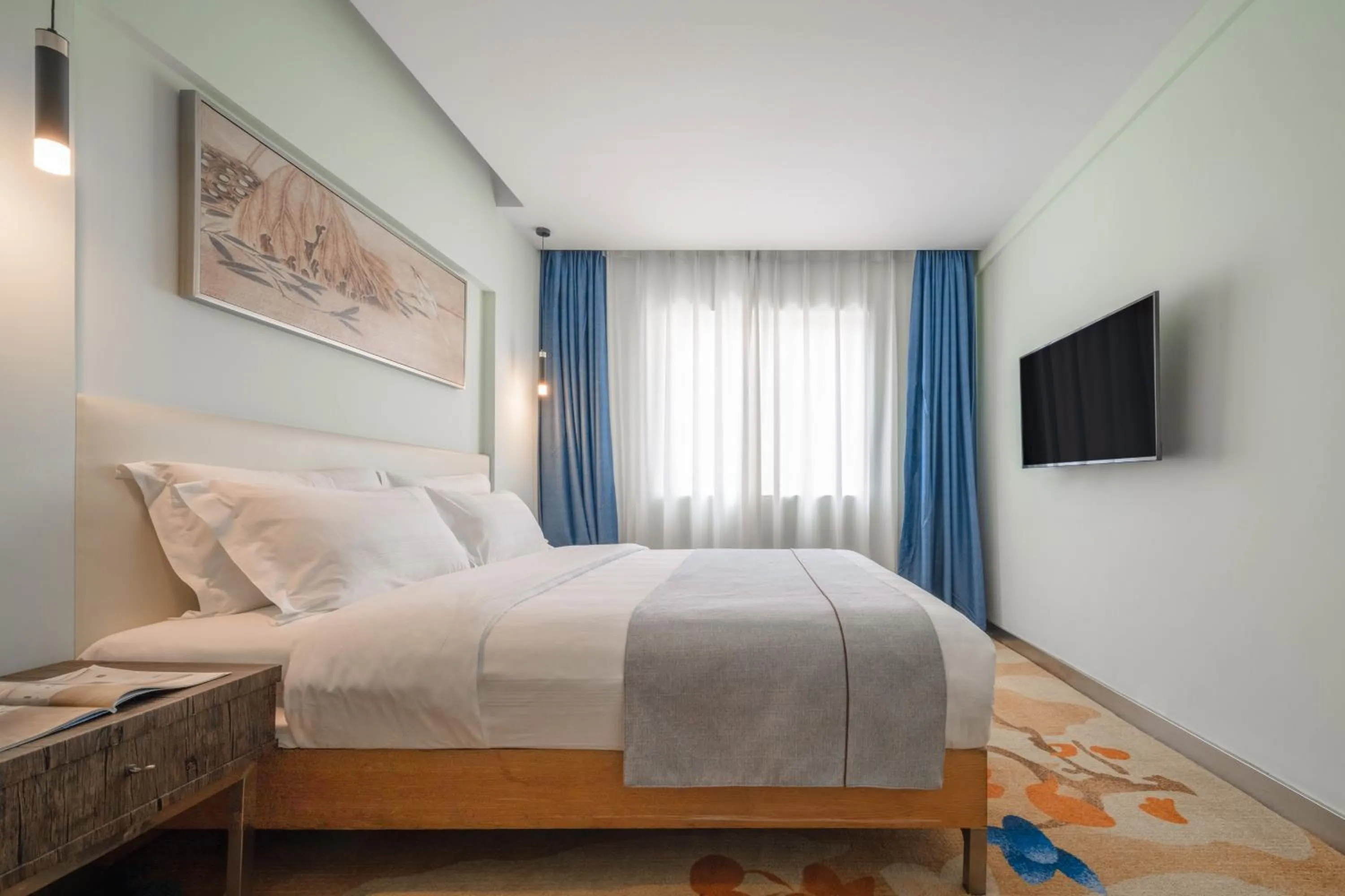 Bedroom, Bed in Shanshui Trends Hotel - Huaqiangbei