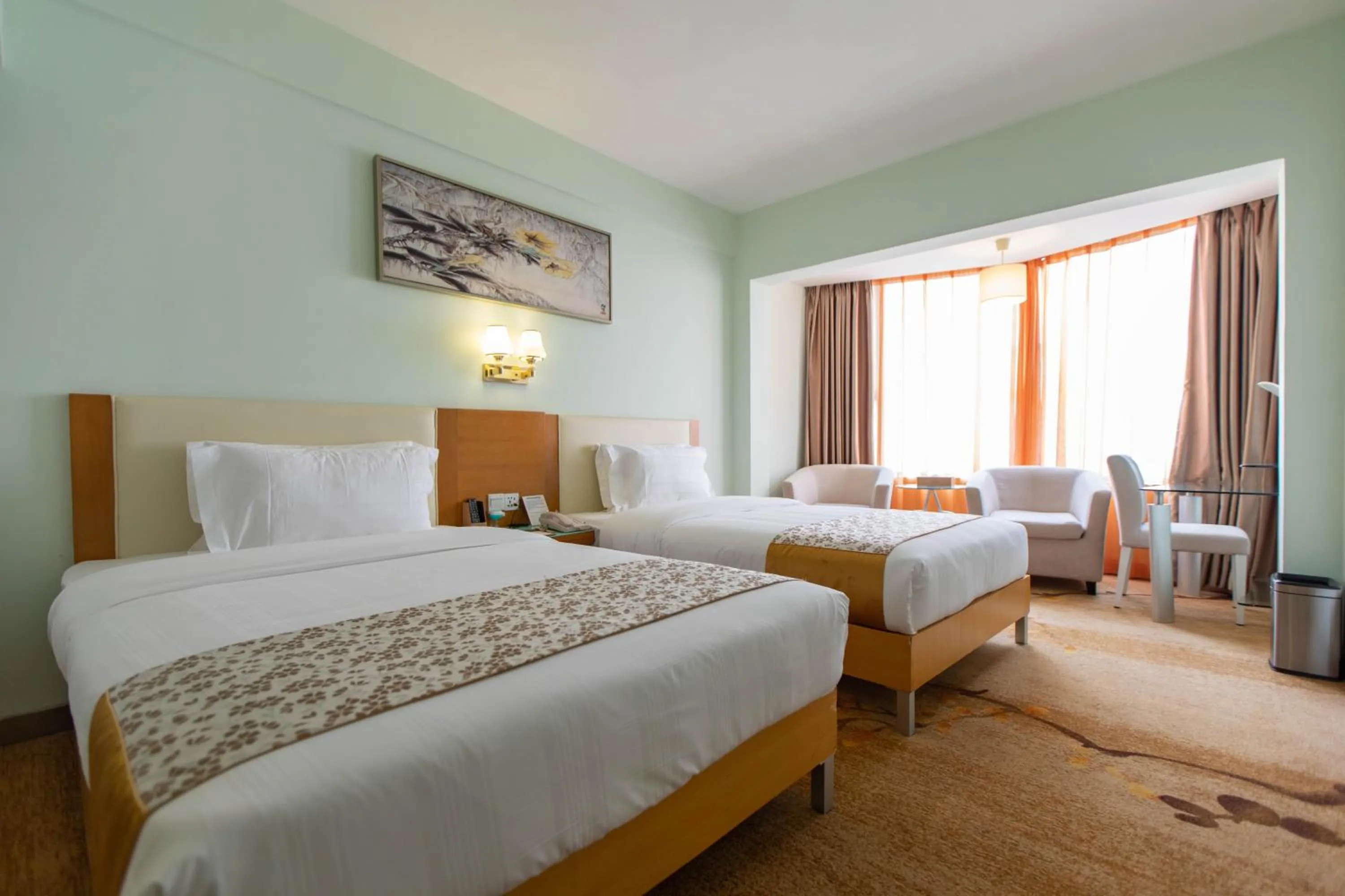 Bed in Shanshui Trends Hotel - Huaqiangbei