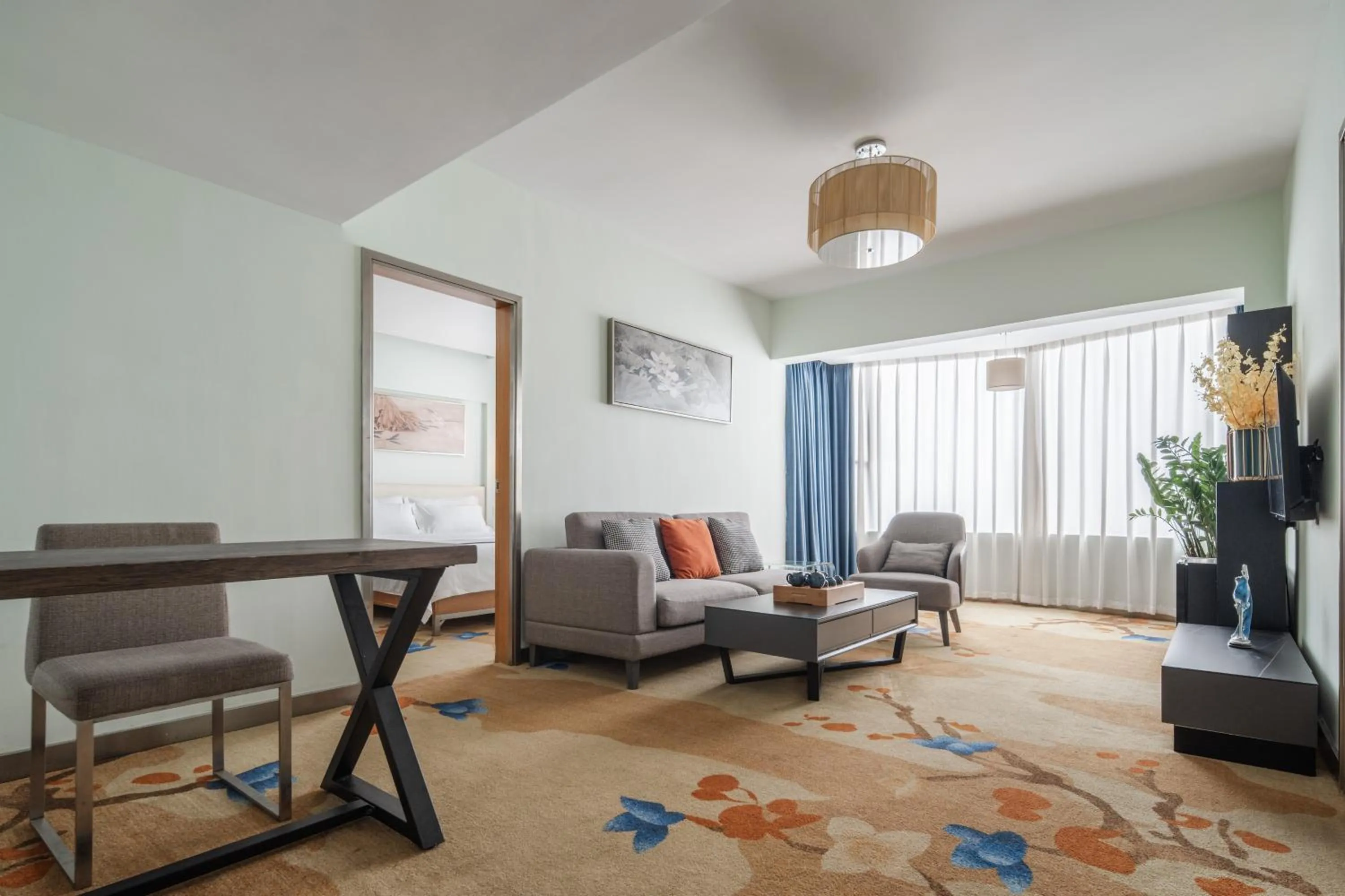 Seating area in Shanshui Trends Hotel - Huaqiangbei