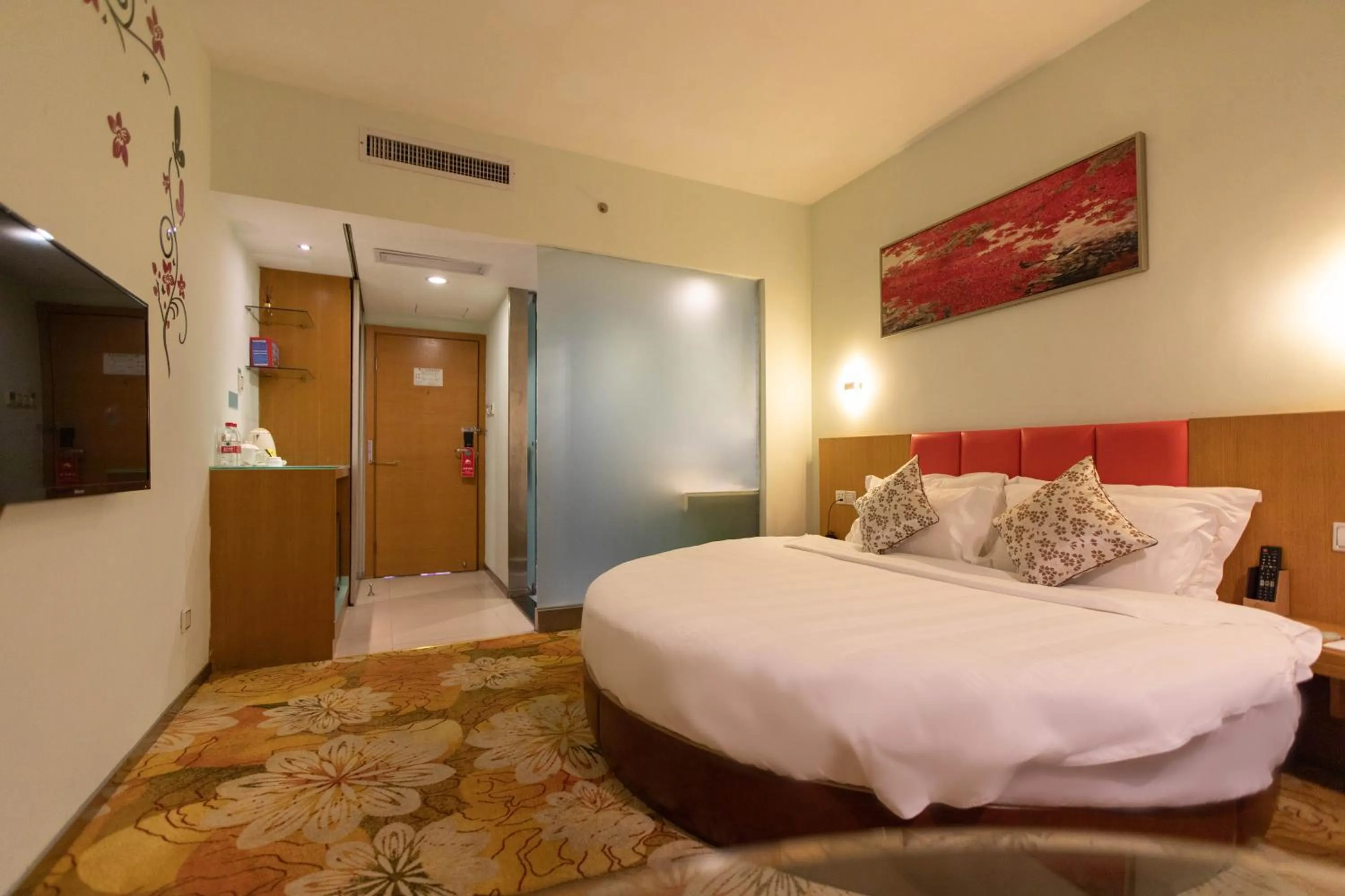 Bedroom, Bed in Shanshui Trends Hotel - Huaqiangbei