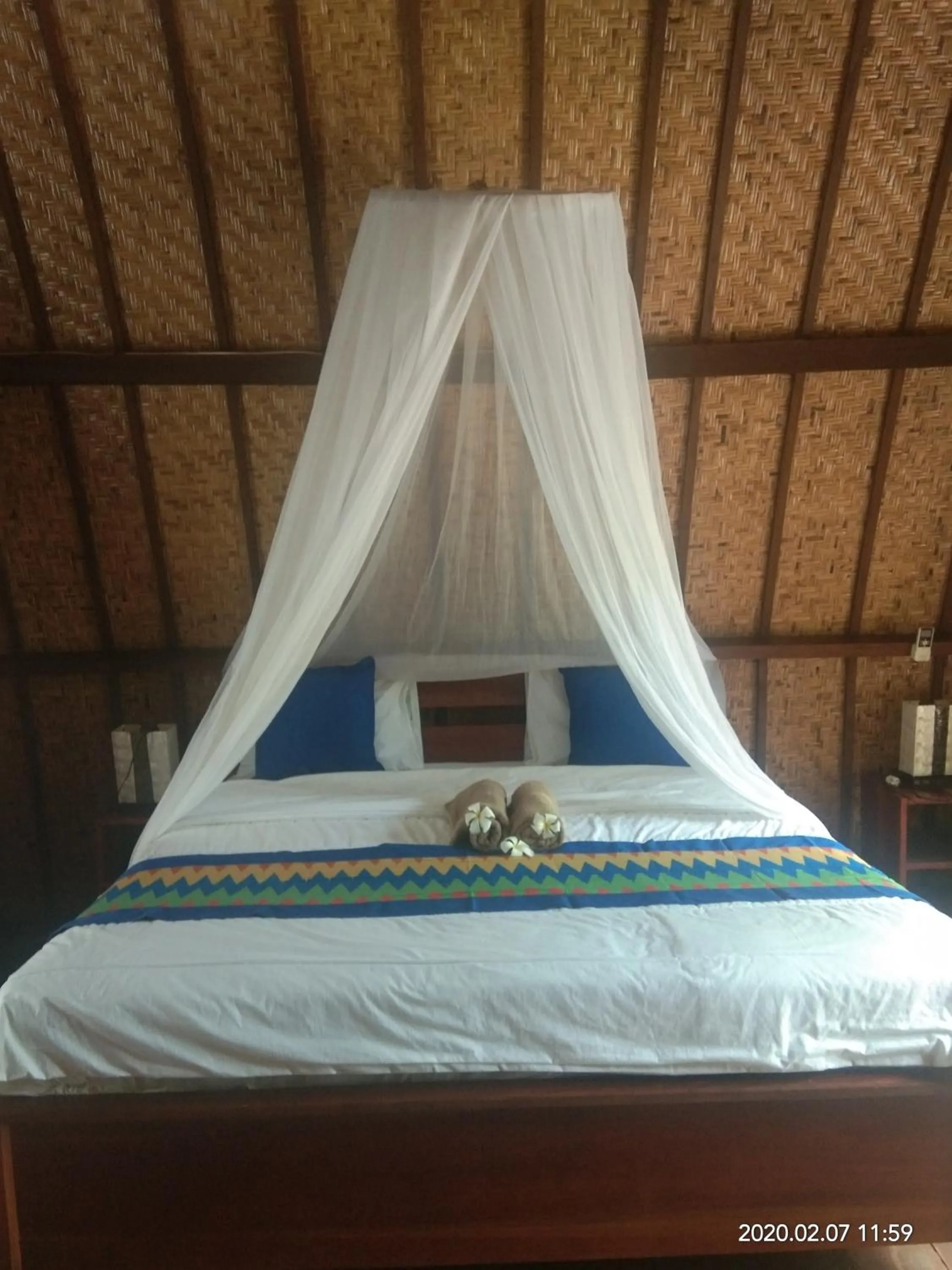 Bed in Star Bar and Bungalows