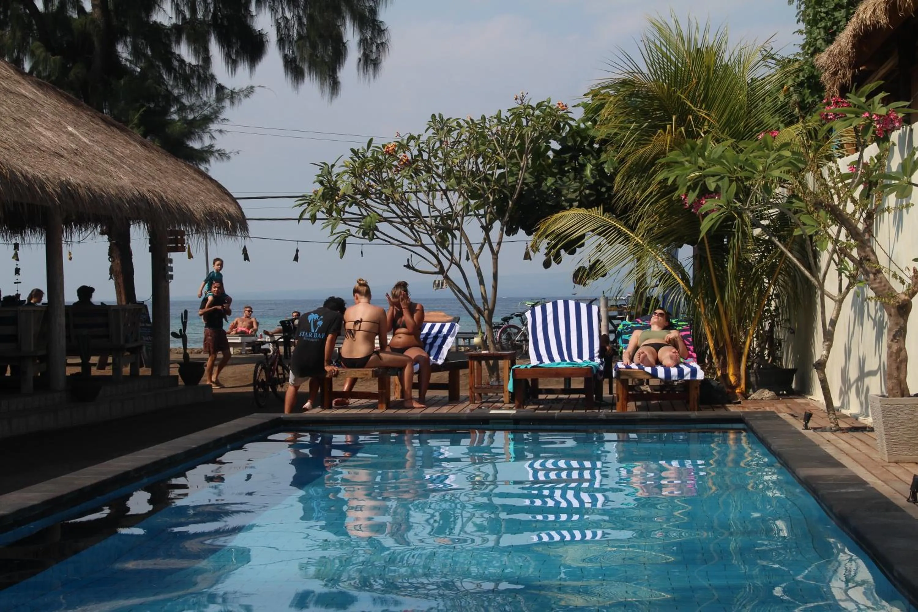 Day in Star Bar and Bungalows