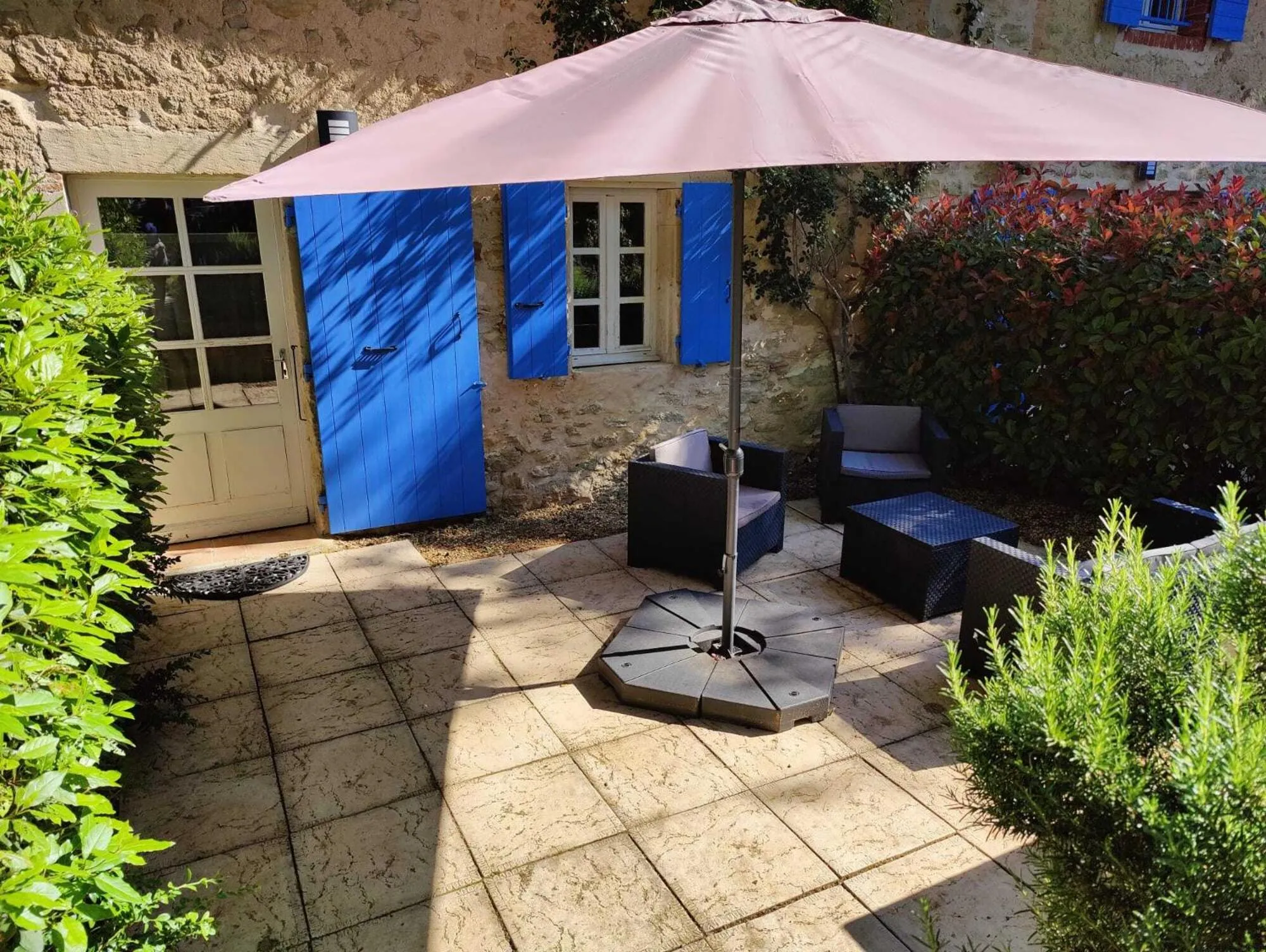 Patio in Le Mas des Laurels