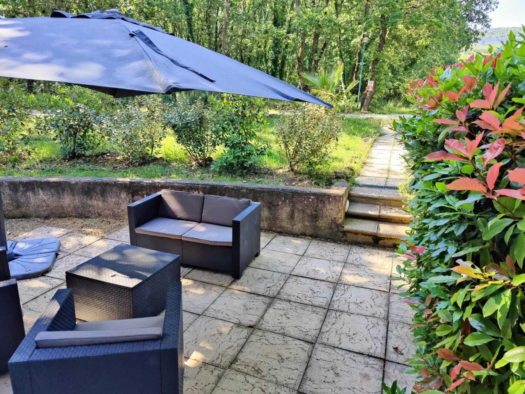 Patio in Le Mas des Laurels