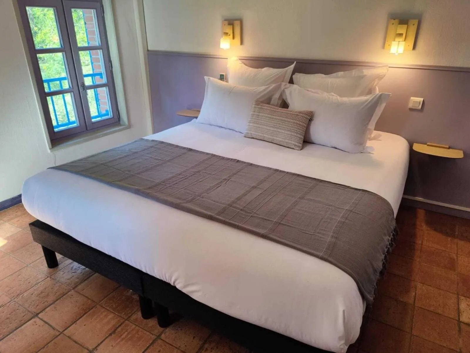 Bedroom, Bed in Le Mas des Laurels