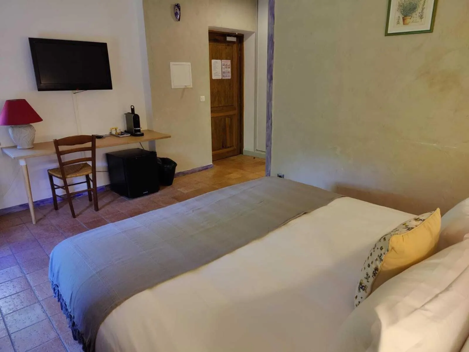 Bedroom, Bed in Le Mas des Laurels