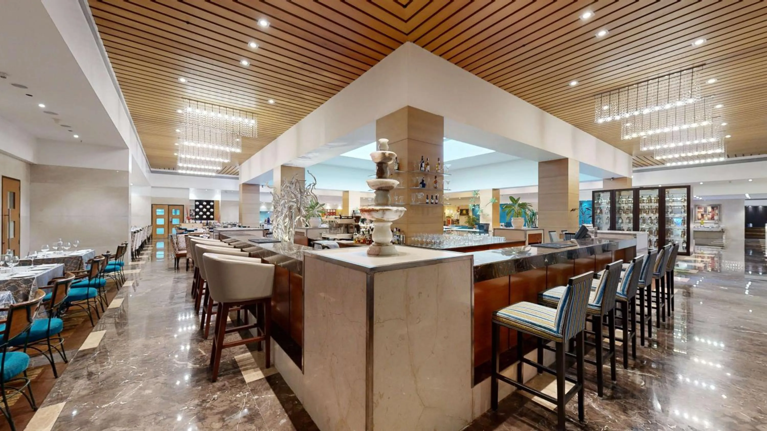 Lounge or bar in Radisson Blu Hotel Ranchi