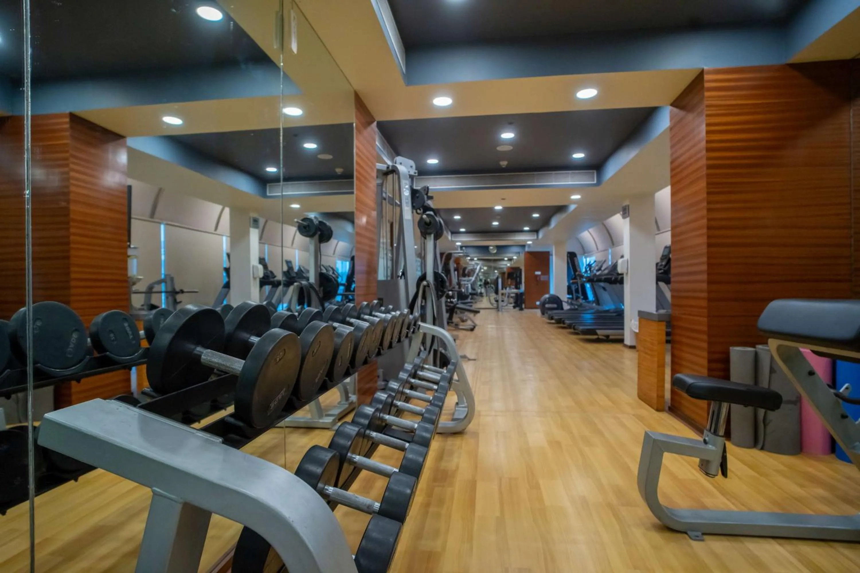 Fitness centre/facilities in Radisson Blu Hotel Ranchi