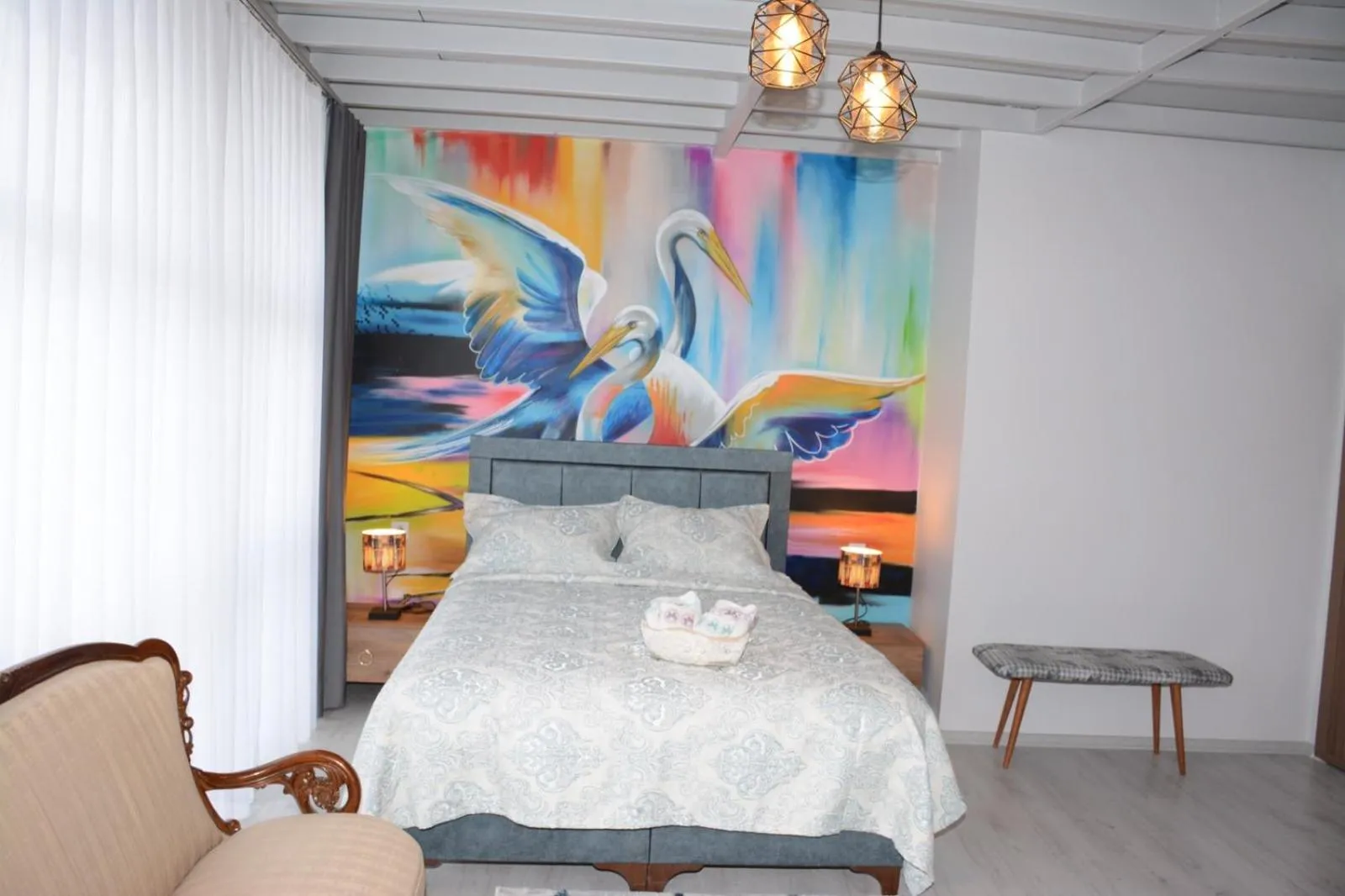 Bed in Taksim Square-La Casa Home Concept