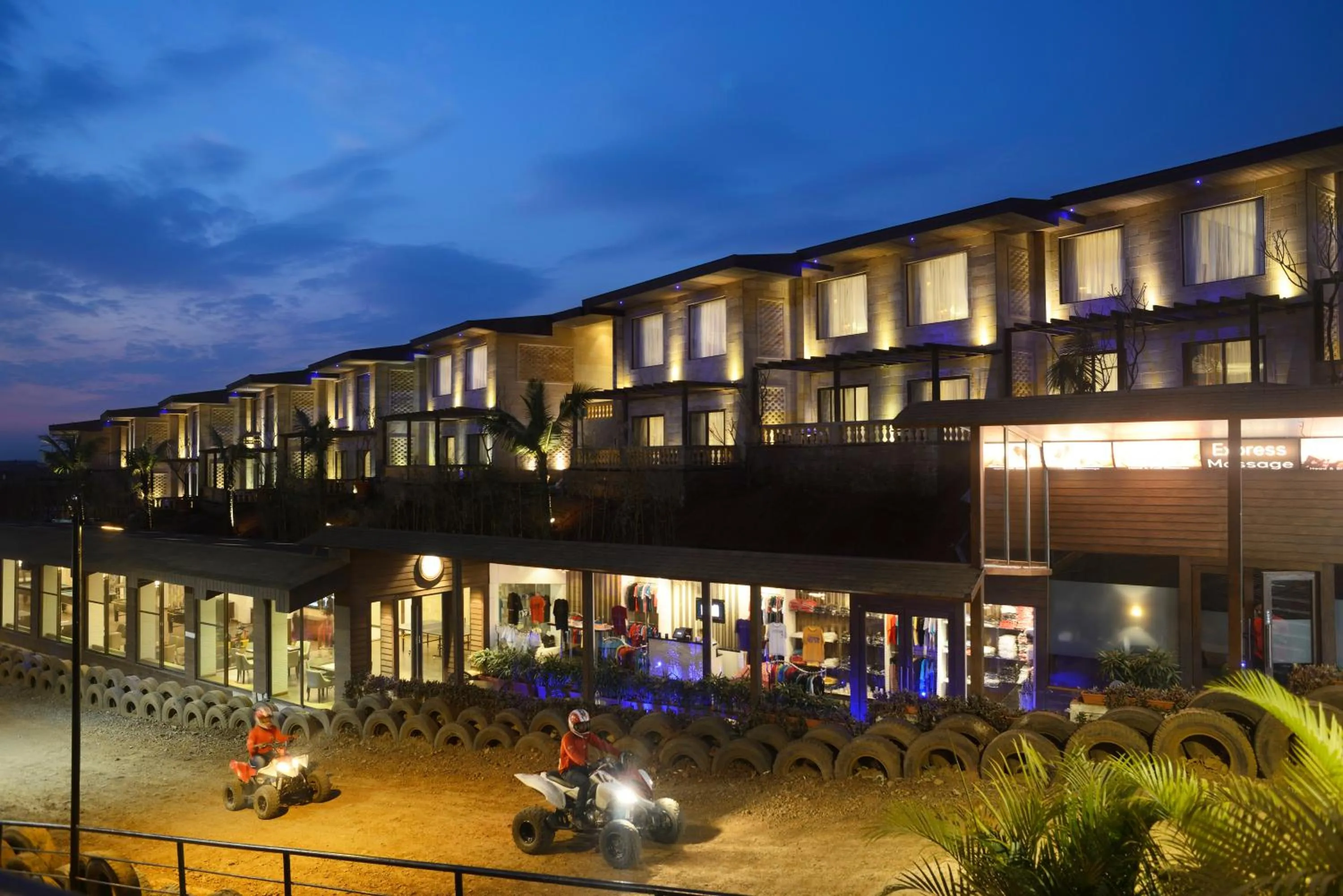 Property building in Della Resorts