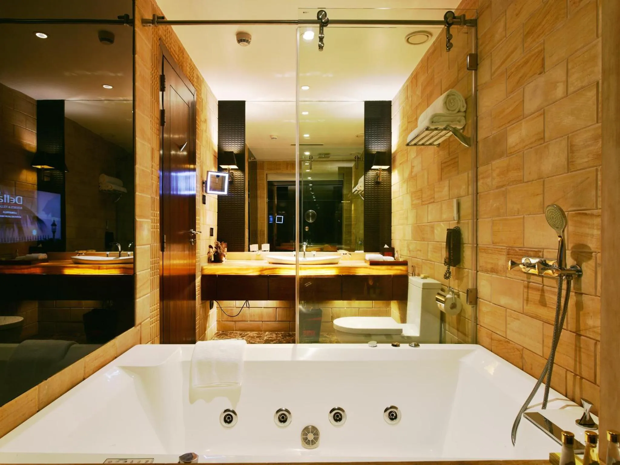 Bathroom in Della Resorts