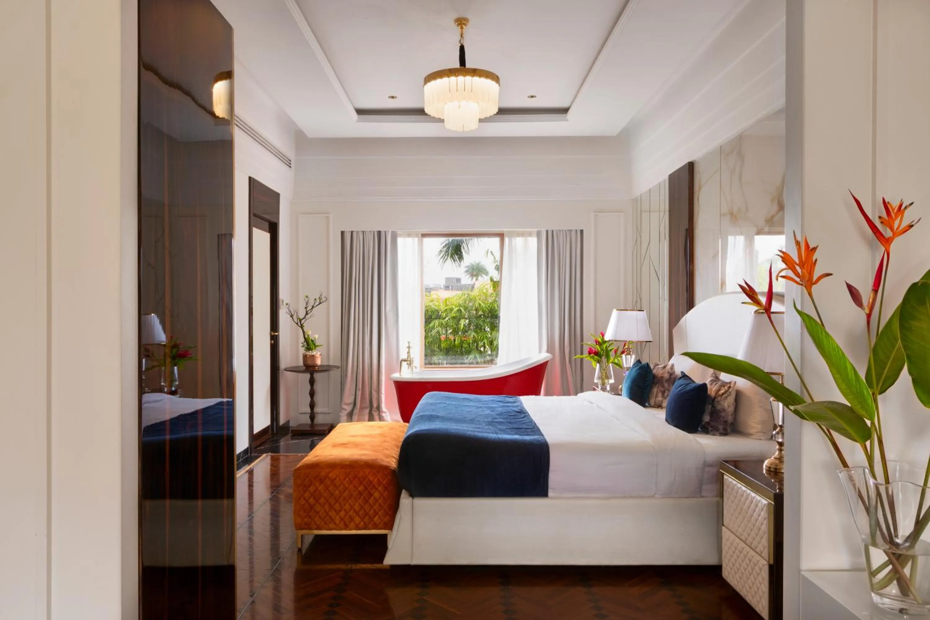 View (from property/room), Bed in Della Resorts