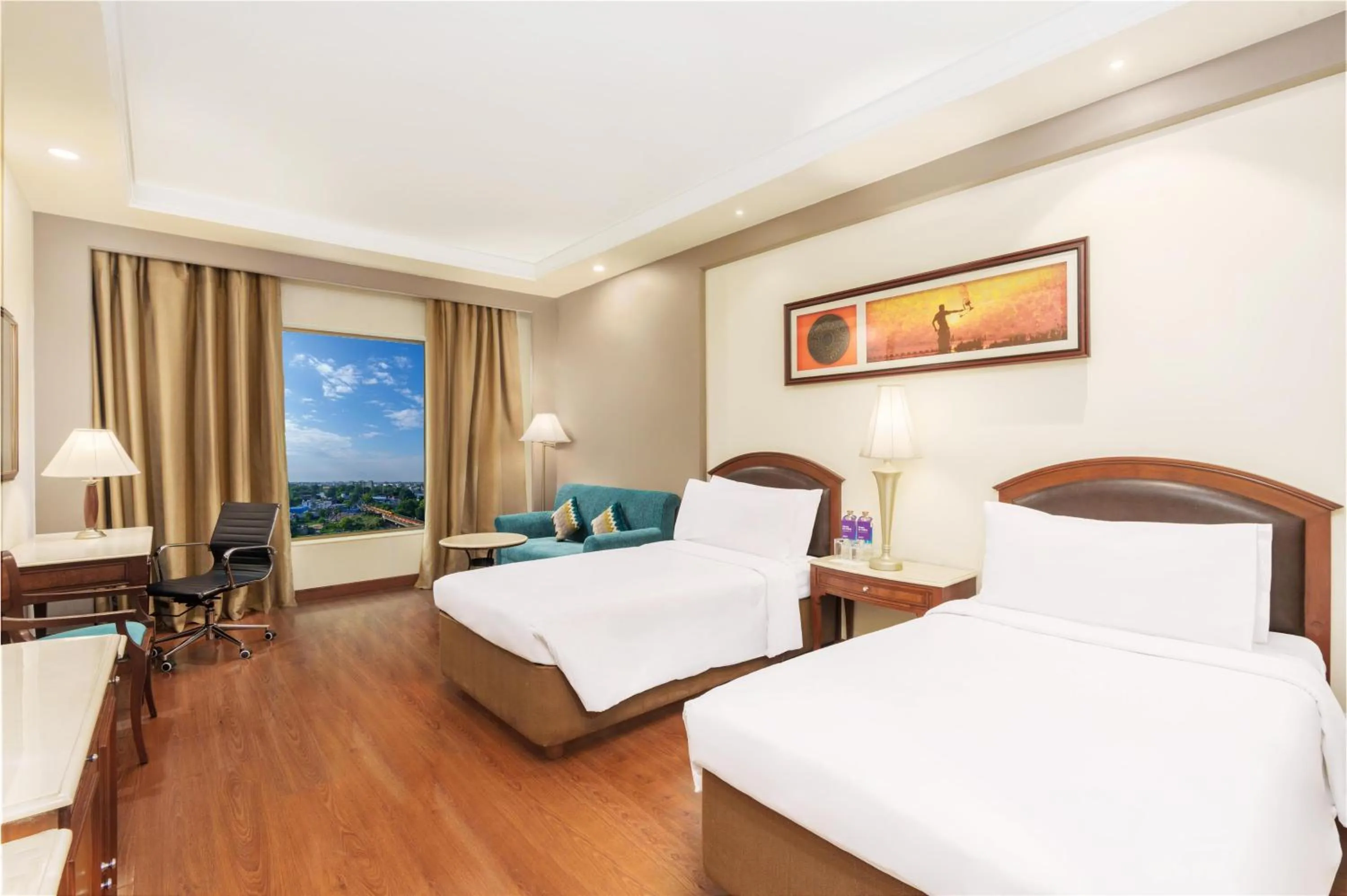 Bedroom, Bed in Radisson Hotel Varanasi