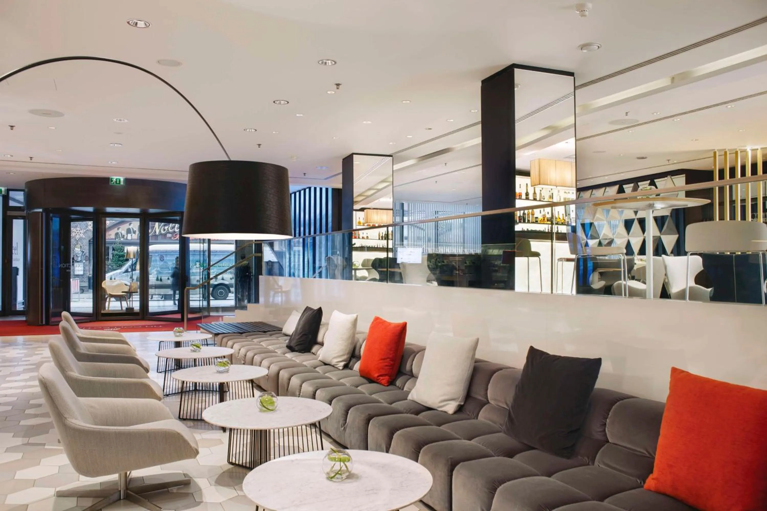 Lobby or reception in NH Collection Berlin Mitte Friedrichstrasse