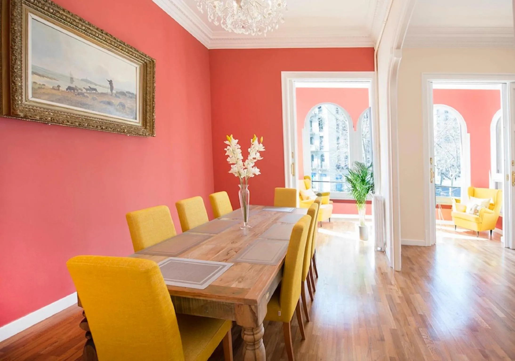 Dining area in You Stylish El Born Apartments